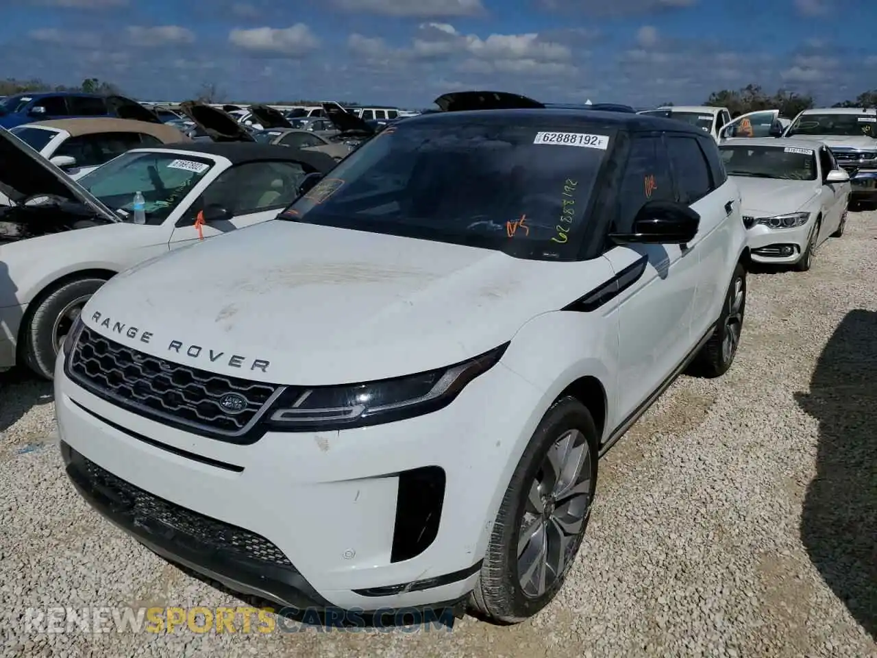2 Photograph of a damaged car SALZP2FX5MH127054 LAND ROVER RANGEROVER 2021