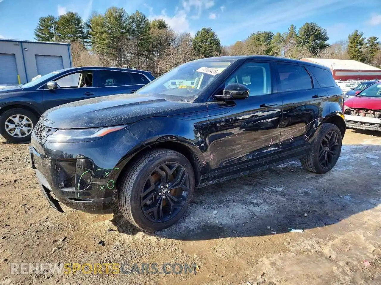 1 Photograph of a damaged car SALZP2FXXMH133030 LAND ROVER RANGEROVER 2021