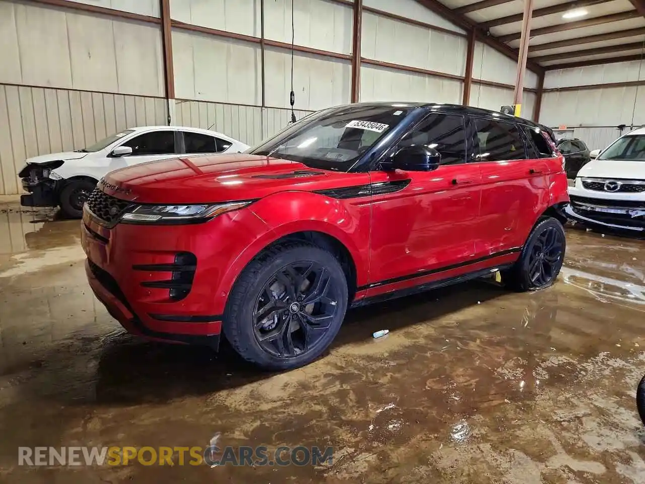 1 Photograph of a damaged car SALZT2FX0MH136319 LAND ROVER RANGEROVER 2021