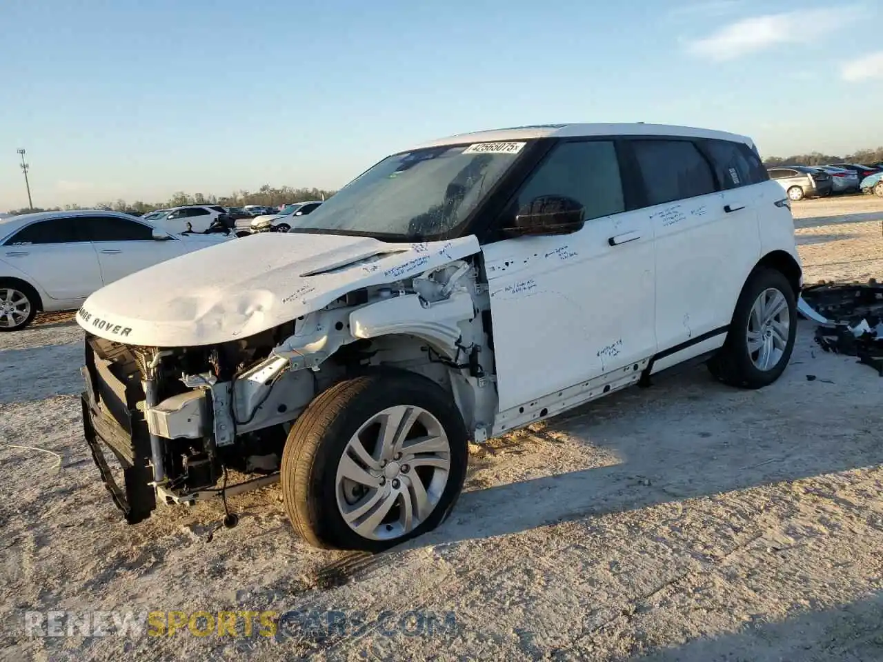 1 Photograph of a damaged car SALZT2FX4MH155178 LAND ROVER RANGEROVER 2021