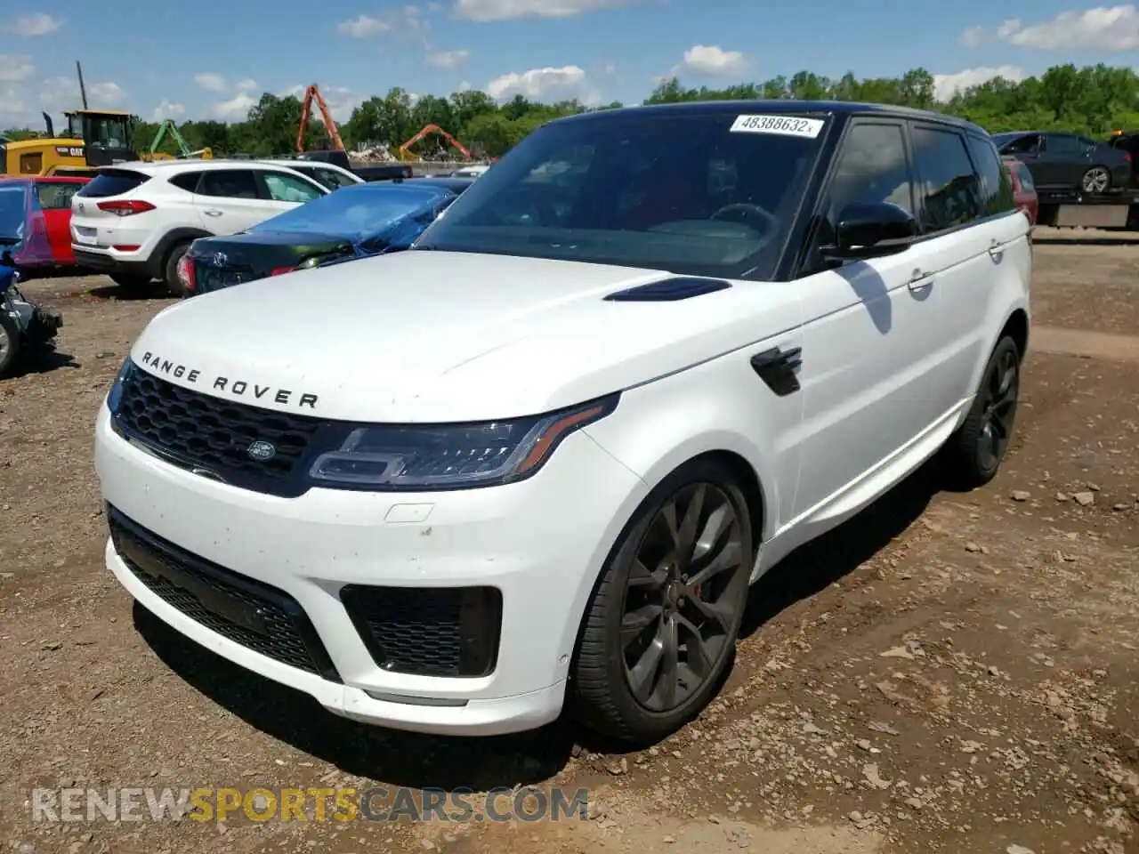 2 Photograph of a damaged car SALWS2RUXNA218933 LAND ROVER RANGEROVER 2022