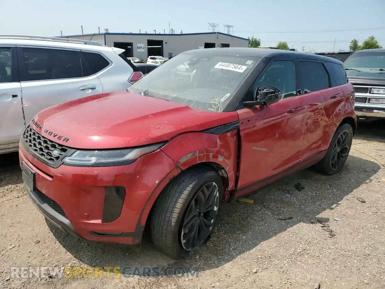 1 Photograph of a damaged car SALZP2FX4NH173749 LAND ROVER RANGEROVER 2022