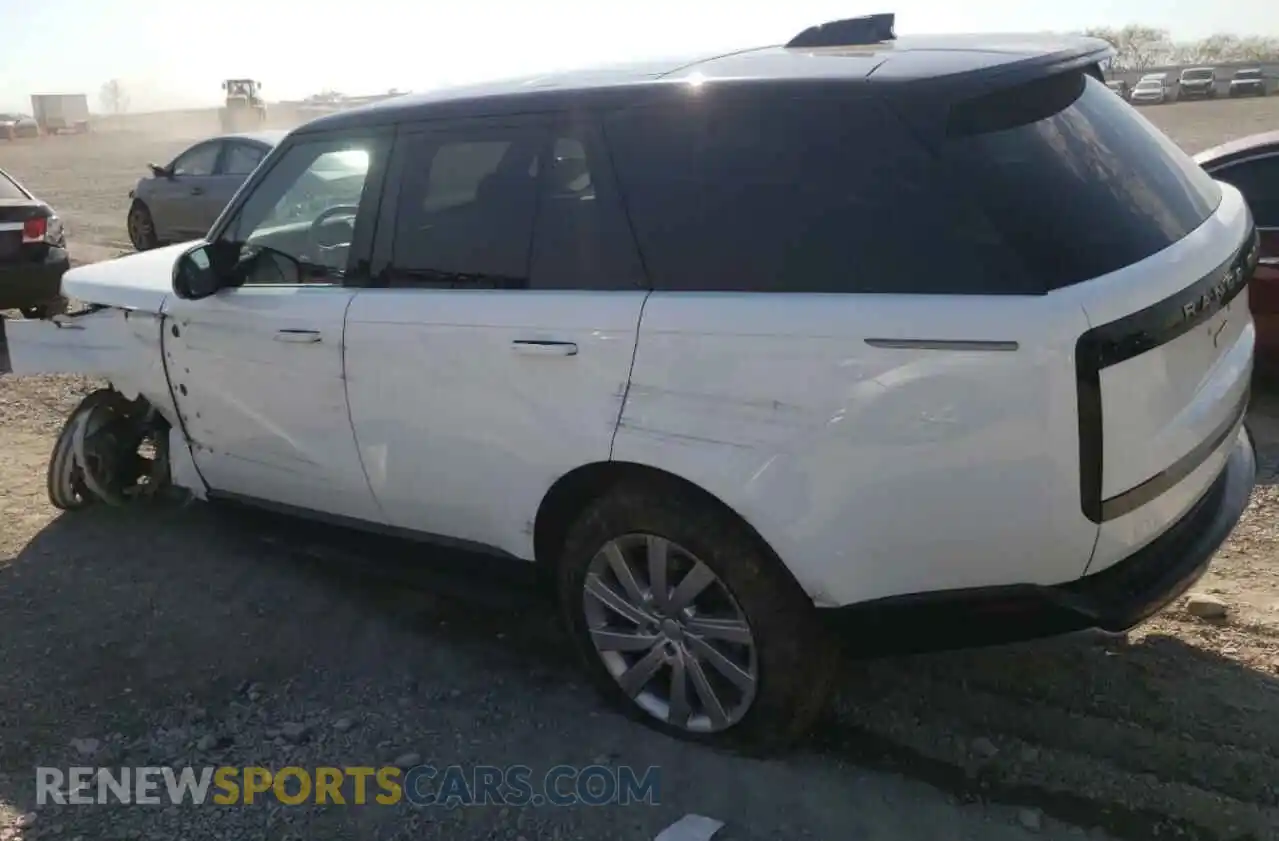 2 Photograph of a damaged car SALKP9FU2PA028415 LAND ROVER RANGEROVER 2023