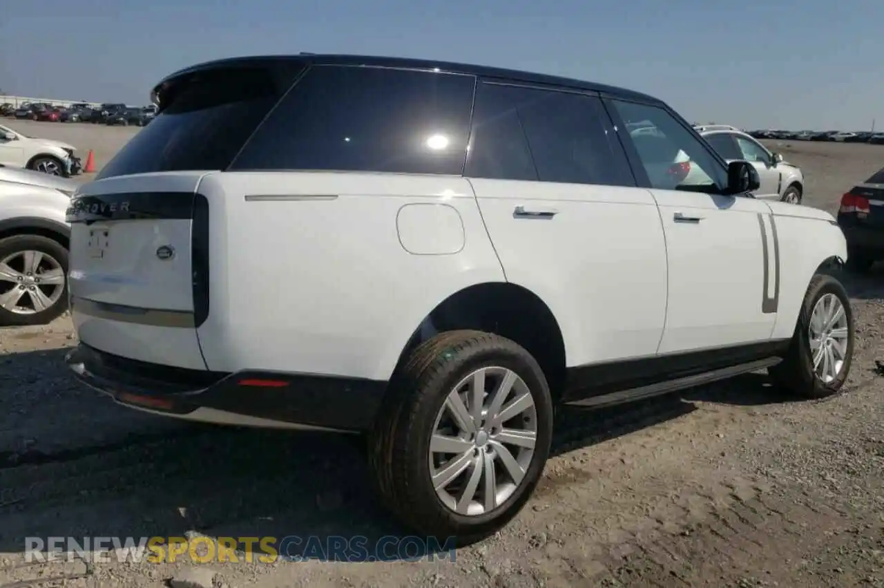 3 Photograph of a damaged car SALKP9FU2PA028415 LAND ROVER RANGEROVER 2023