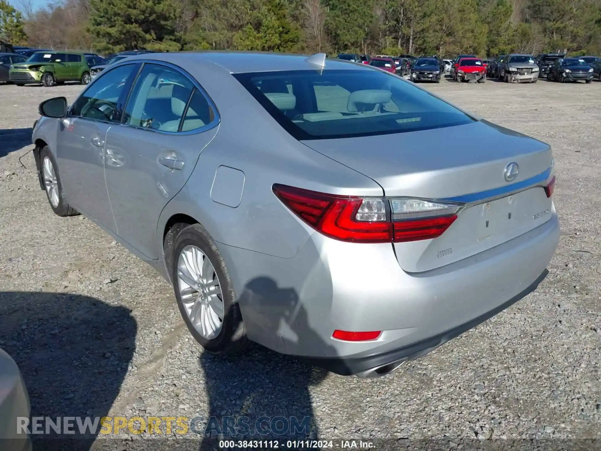 3 Photograph of a damaged car 58ABK1GG3HU039962 LEXUS ES 2017