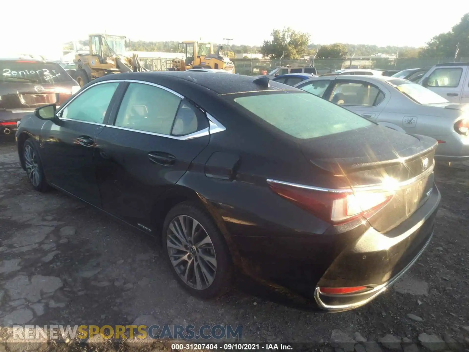 3 Photograph of a damaged car 58AB21B15KU002969 LEXUS ES 2019
