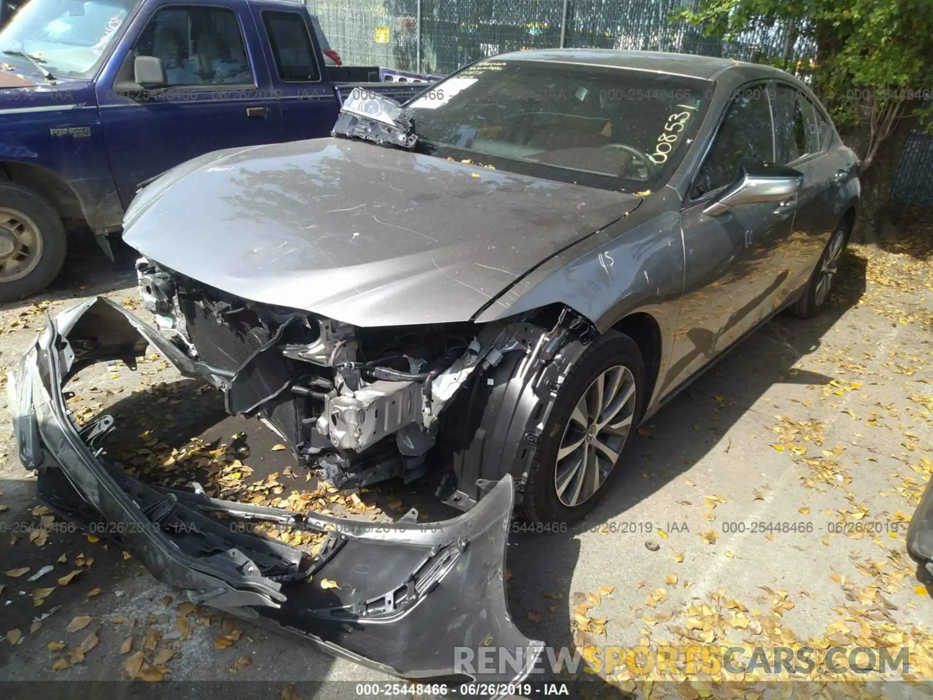 2 Photograph of a damaged car 58ABZ1B10KU008531 LEXUS ES 2019