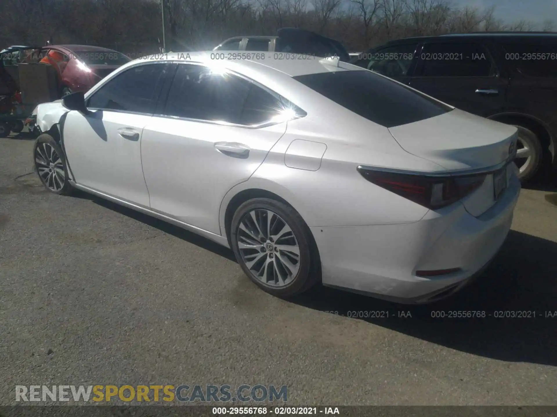 3 Photograph of a damaged car 58ABZ1B10KU010716 LEXUS ES 2019