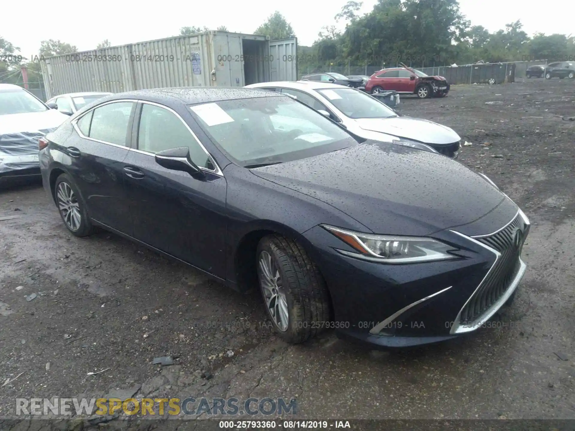 1 Photograph of a damaged car 58ABZ1B11KU006061 LEXUS ES 2019