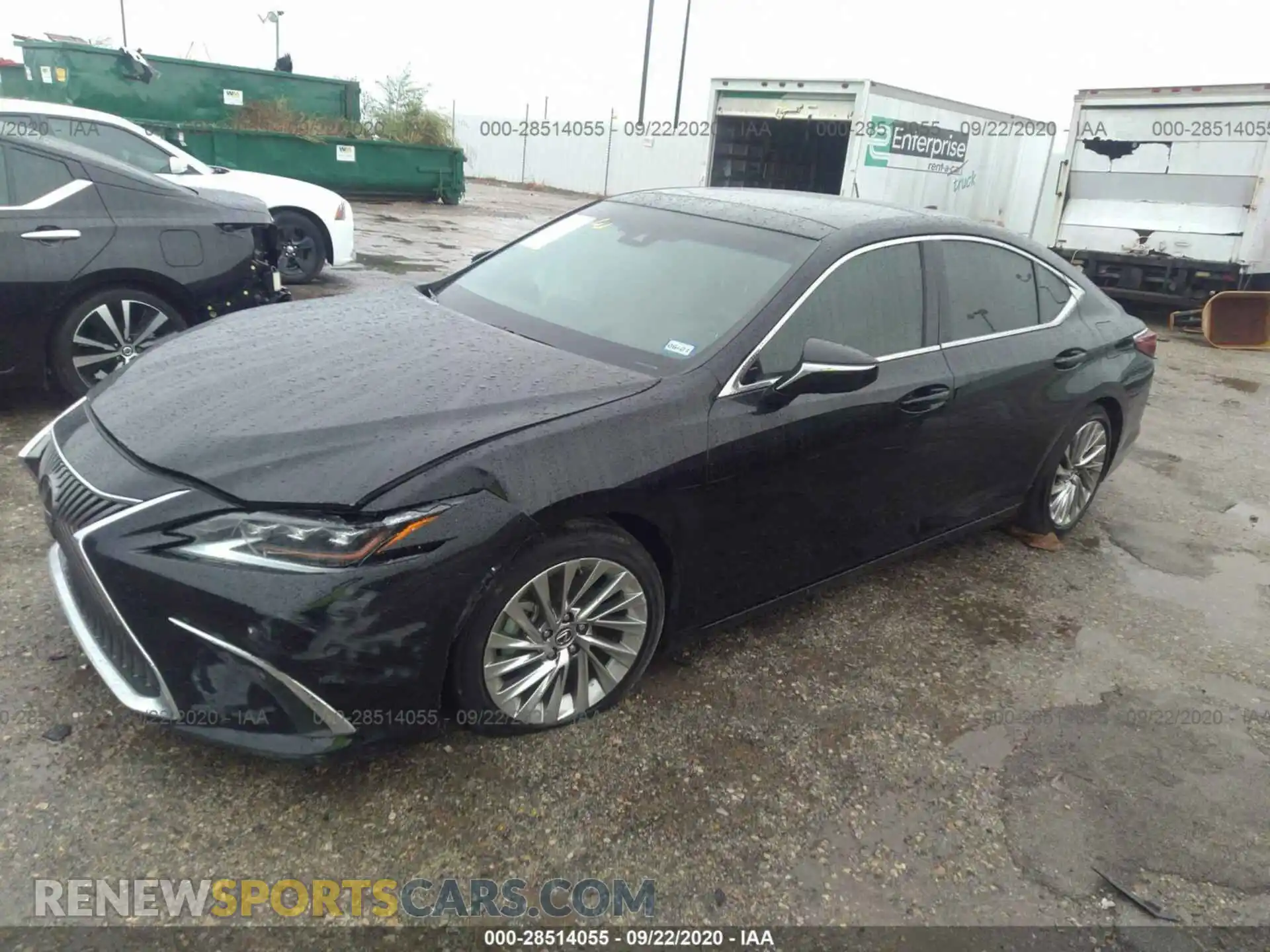 2 Photograph of a damaged car 58ABZ1B11KU025578 LEXUS ES 2019