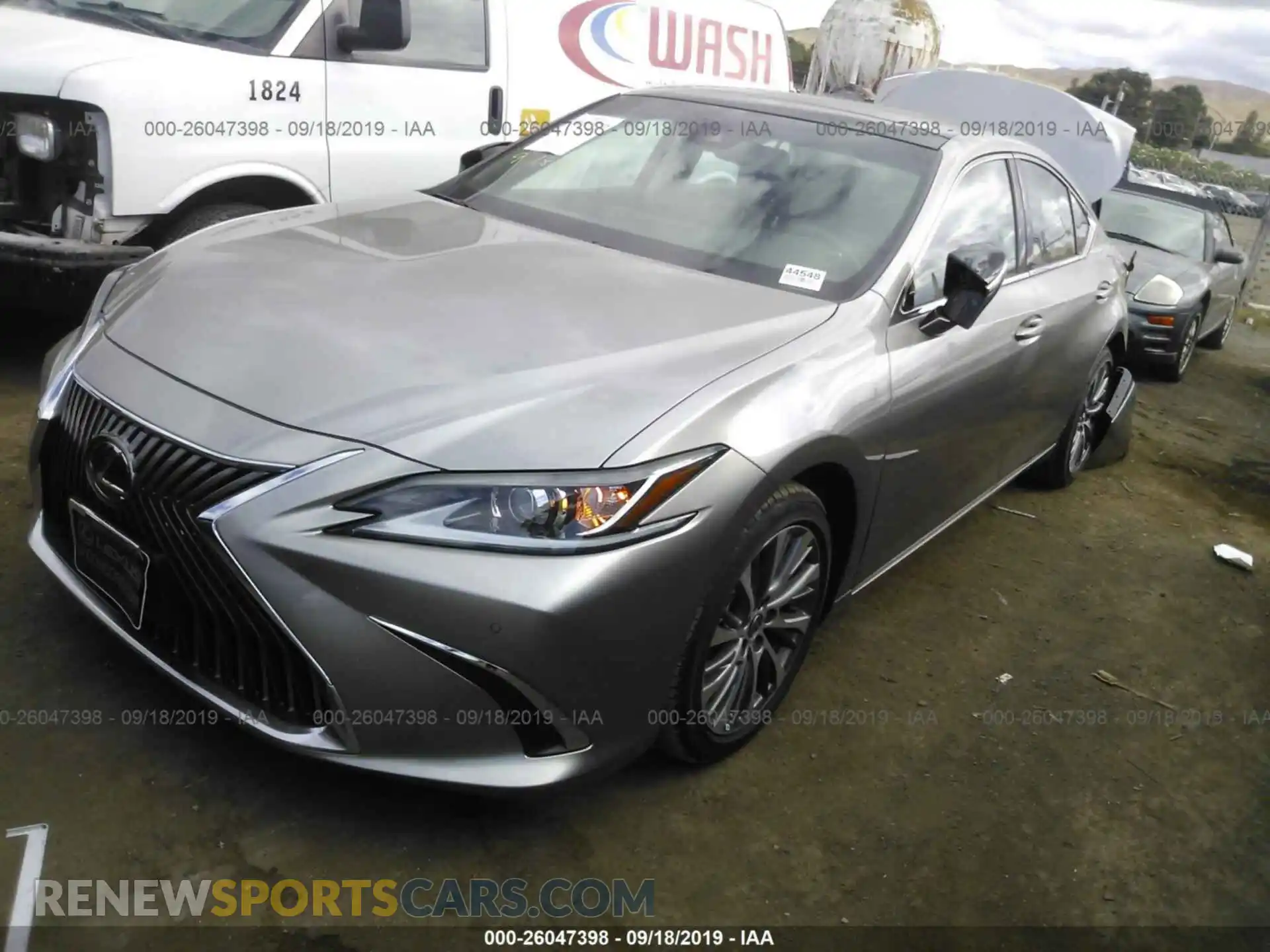 2 Photograph of a damaged car 58ABZ1B11KU043319 LEXUS ES 2019