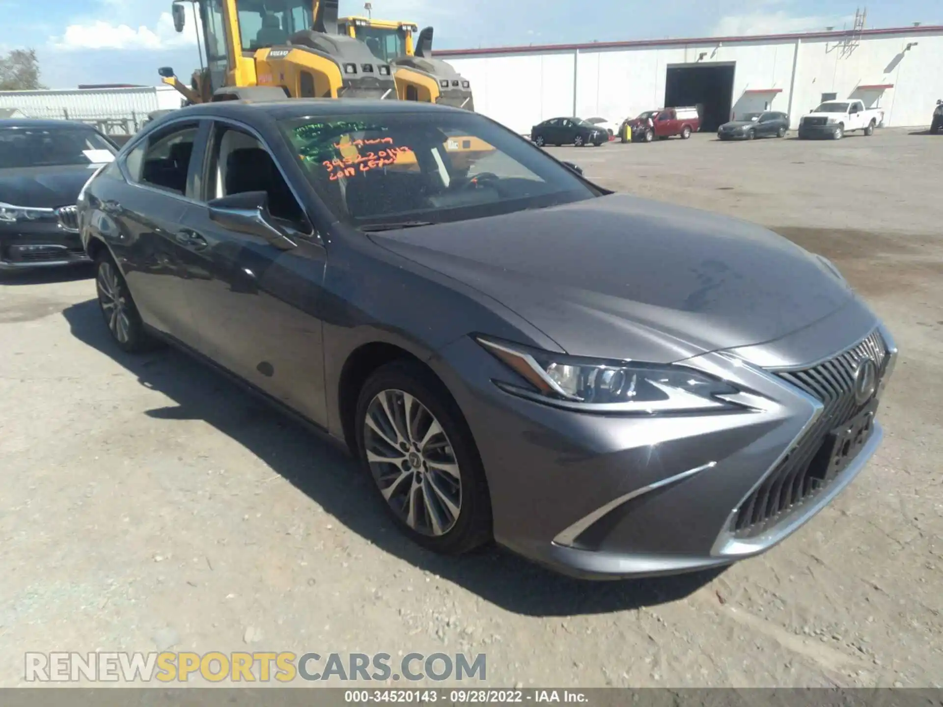 1 fotografías del automóvil dañado 58ABZ1B12KU038758 LEXUS ES 2019