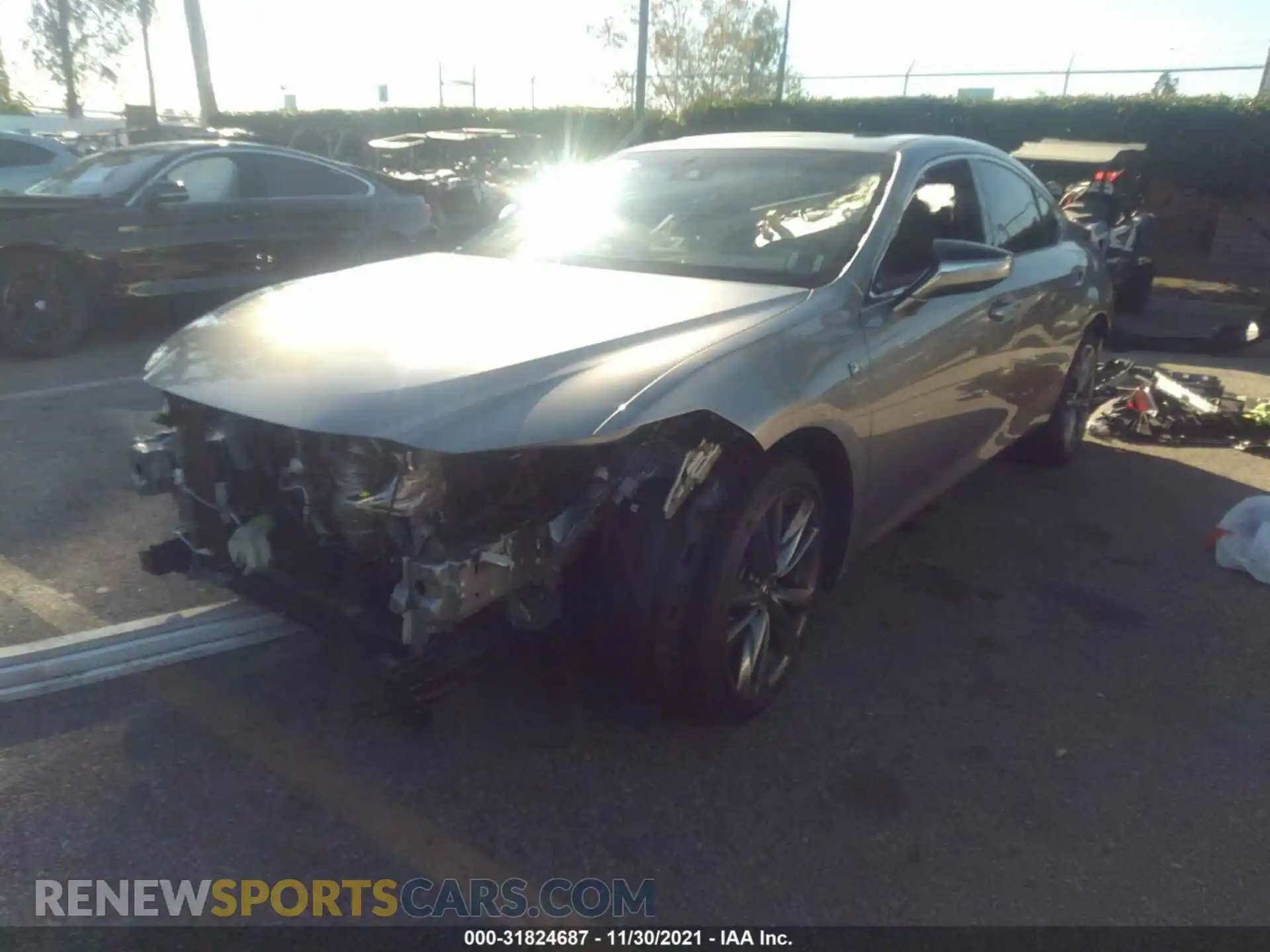 2 Photograph of a damaged car 58ABZ1B14KU022593 LEXUS ES 2019