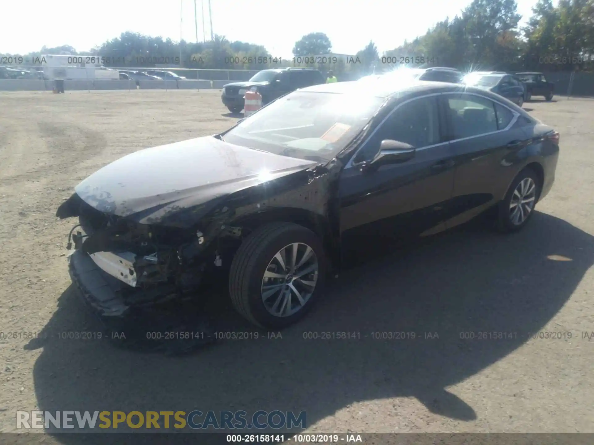 2 Photograph of a damaged car 58ABZ1B14KU030600 LEXUS ES 2019