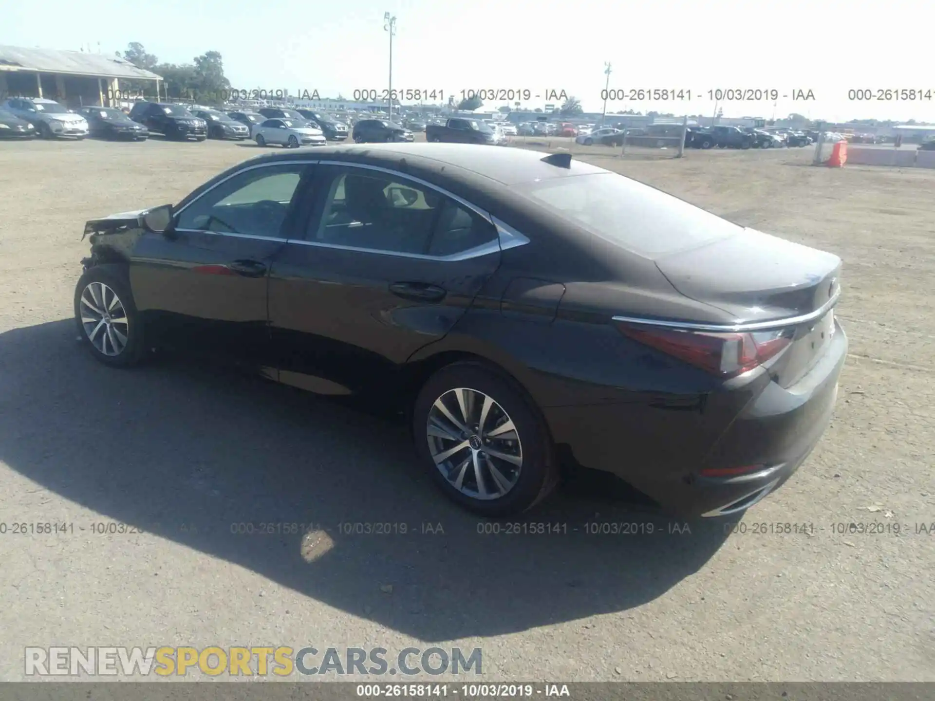 3 Photograph of a damaged car 58ABZ1B14KU030600 LEXUS ES 2019