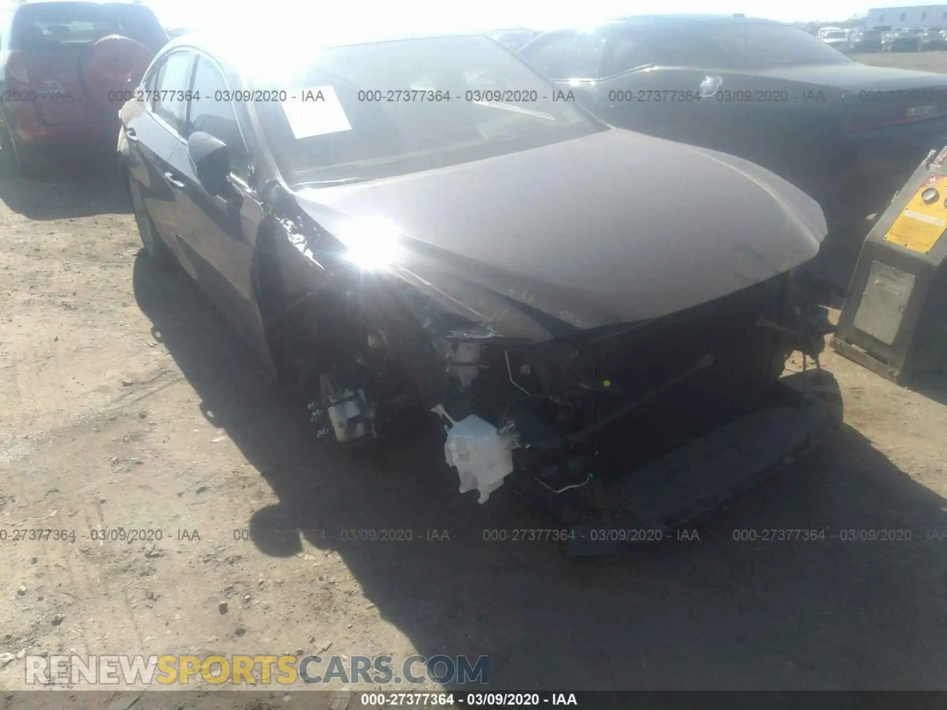 1 Photograph of a damaged car 58ABZ1B15KU006287 LEXUS ES 2019
