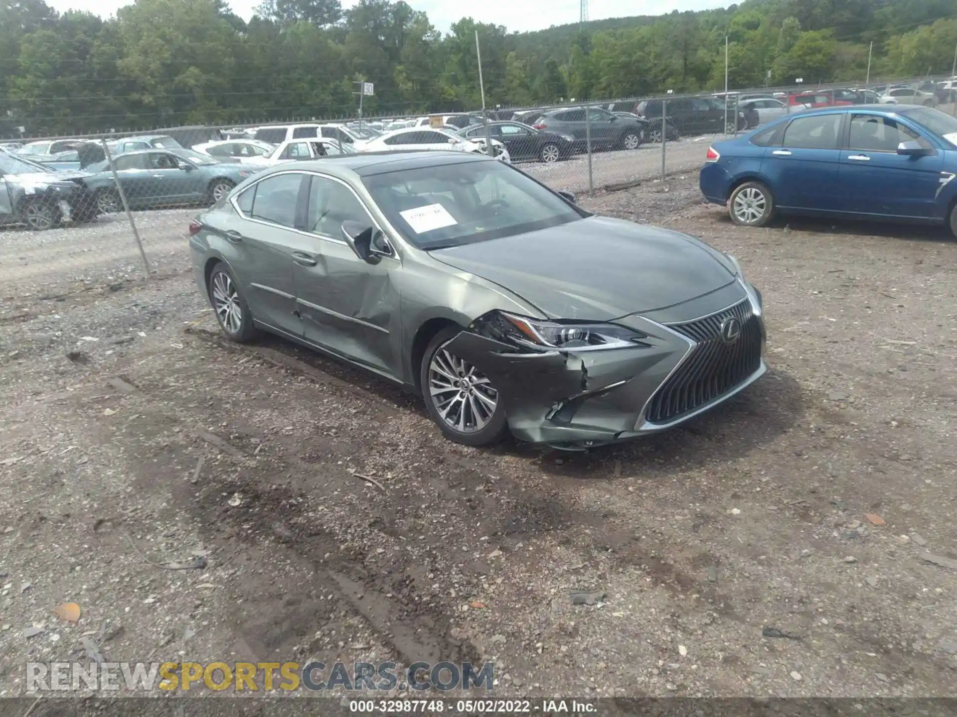 1 fotografías del automóvil dañado 58ABZ1B15KU030072 LEXUS ES 2019