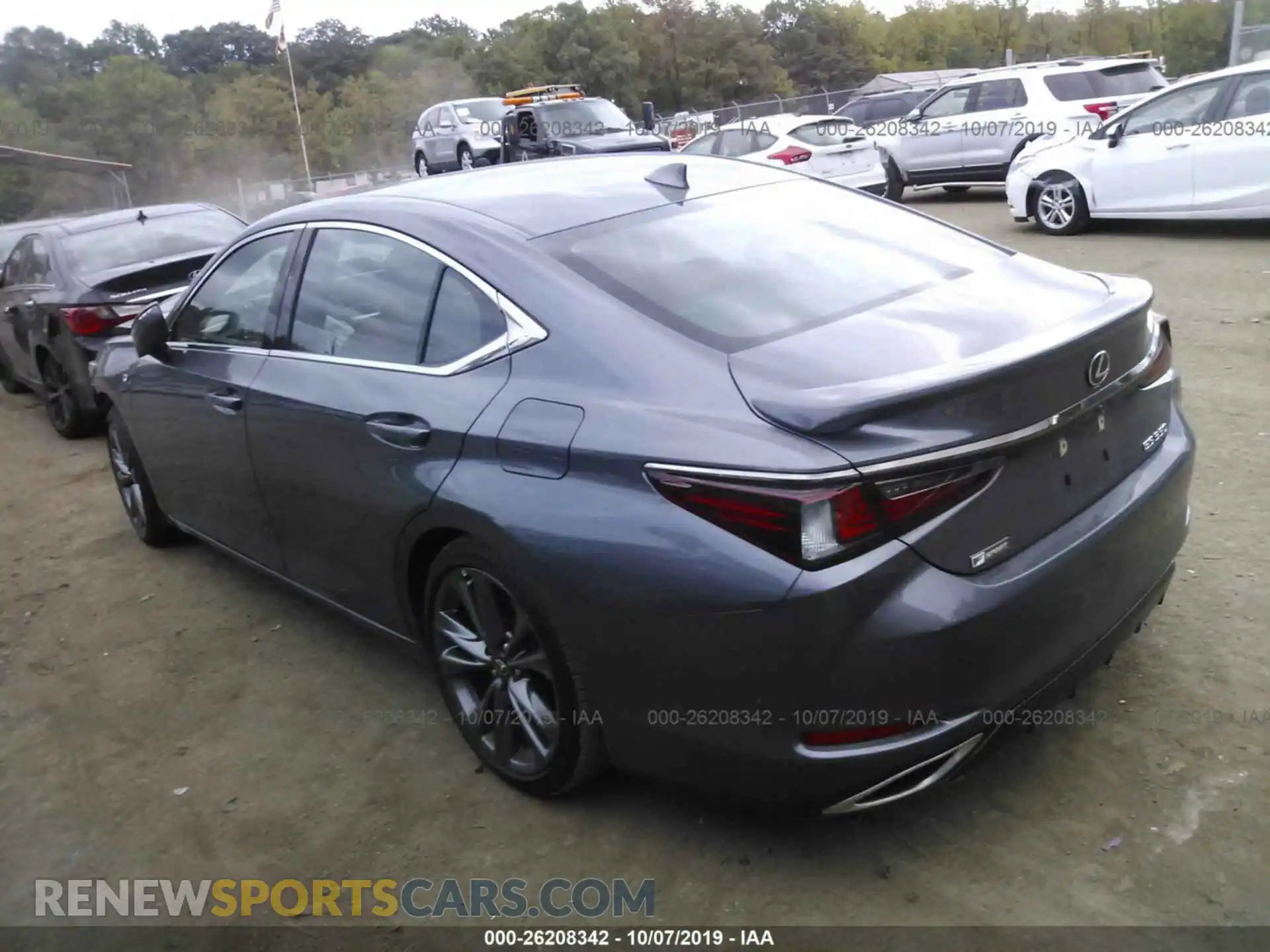 3 Photograph of a damaged car 58ABZ1B16KU004497 LEXUS ES 2019
