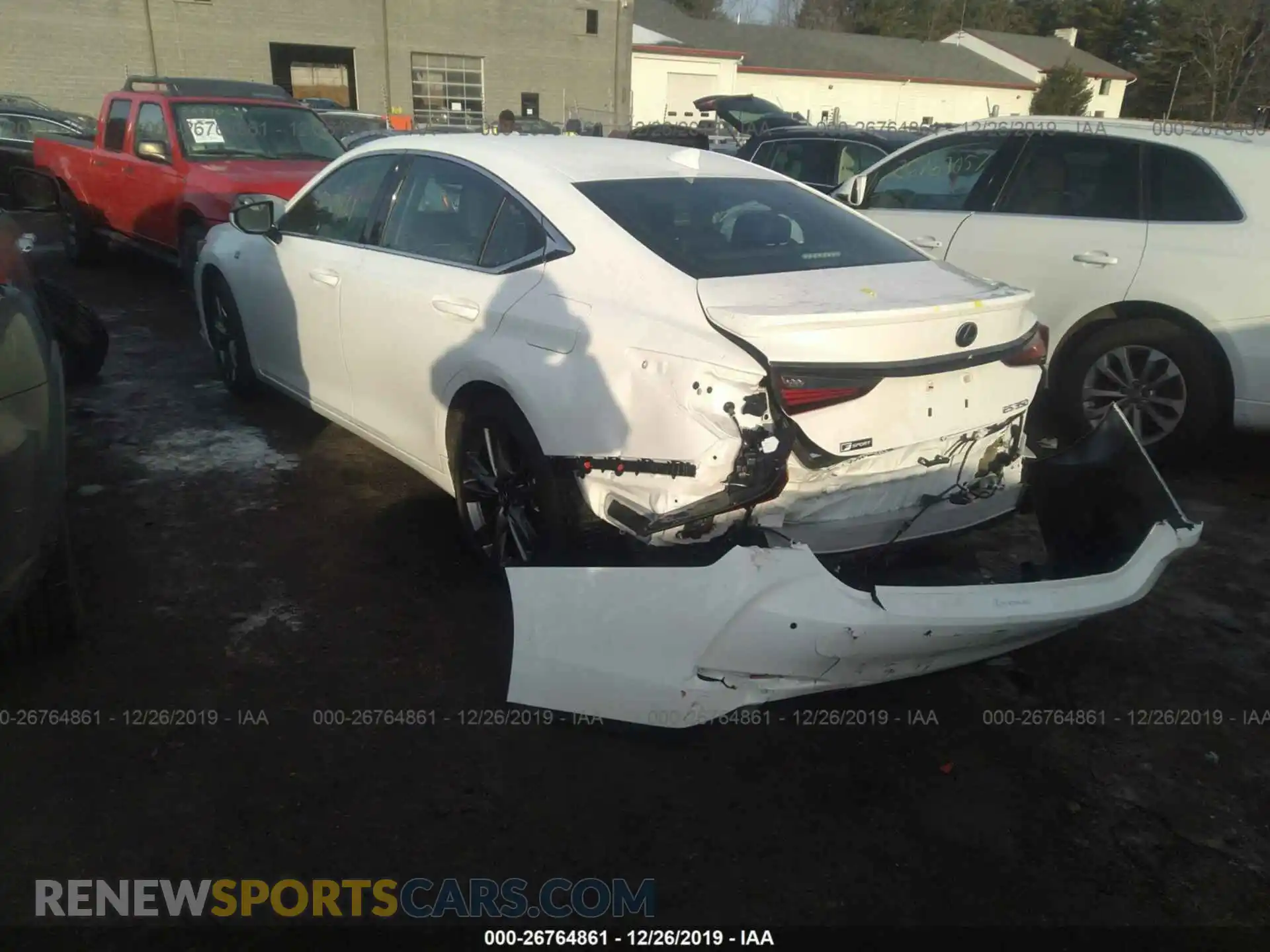 3 Photograph of a damaged car 58ABZ1B16KU023308 LEXUS ES 2019