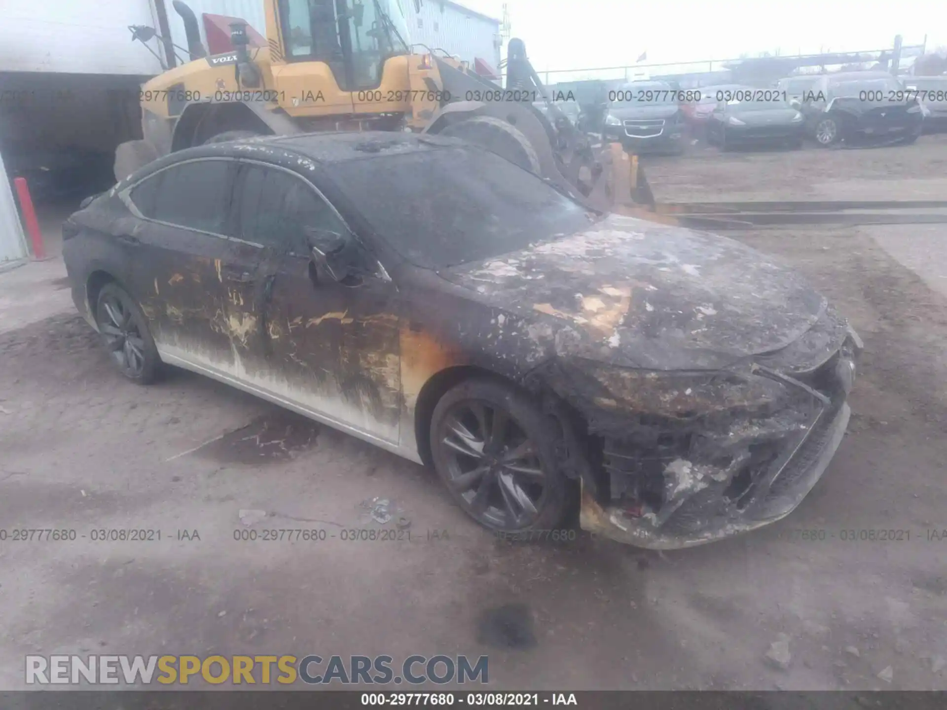 1 Photograph of a damaged car 58ABZ1B17KU022040 LEXUS ES 2019