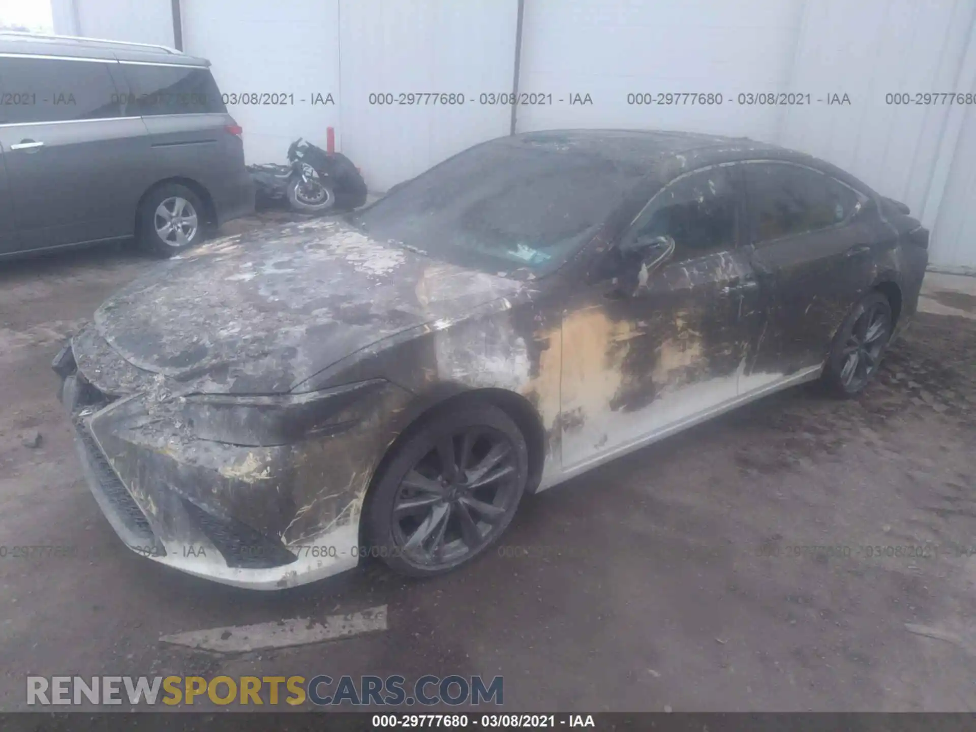 2 Photograph of a damaged car 58ABZ1B17KU022040 LEXUS ES 2019