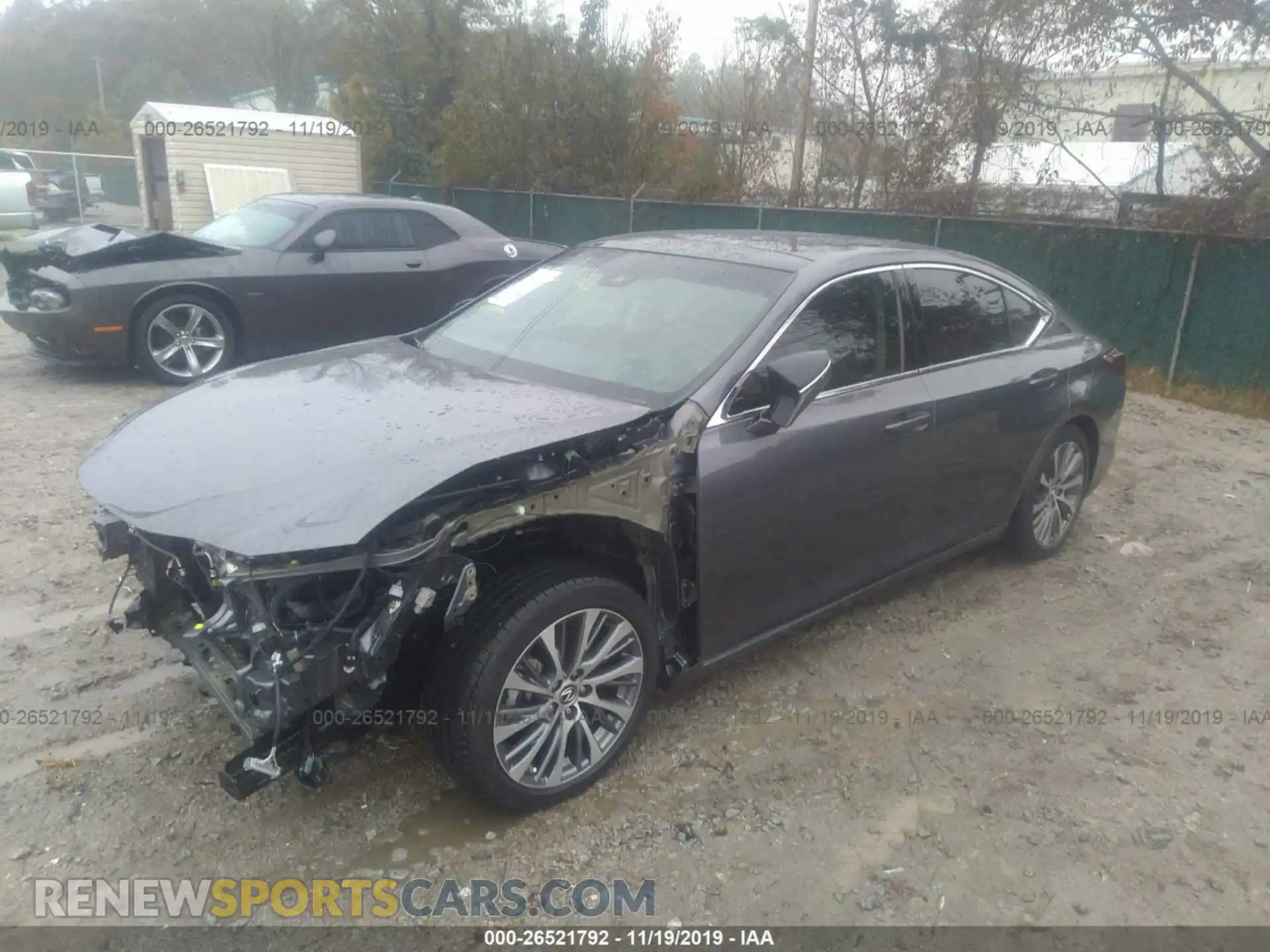 2 Photograph of a damaged car 58ABZ1B17KU034768 LEXUS ES 2019