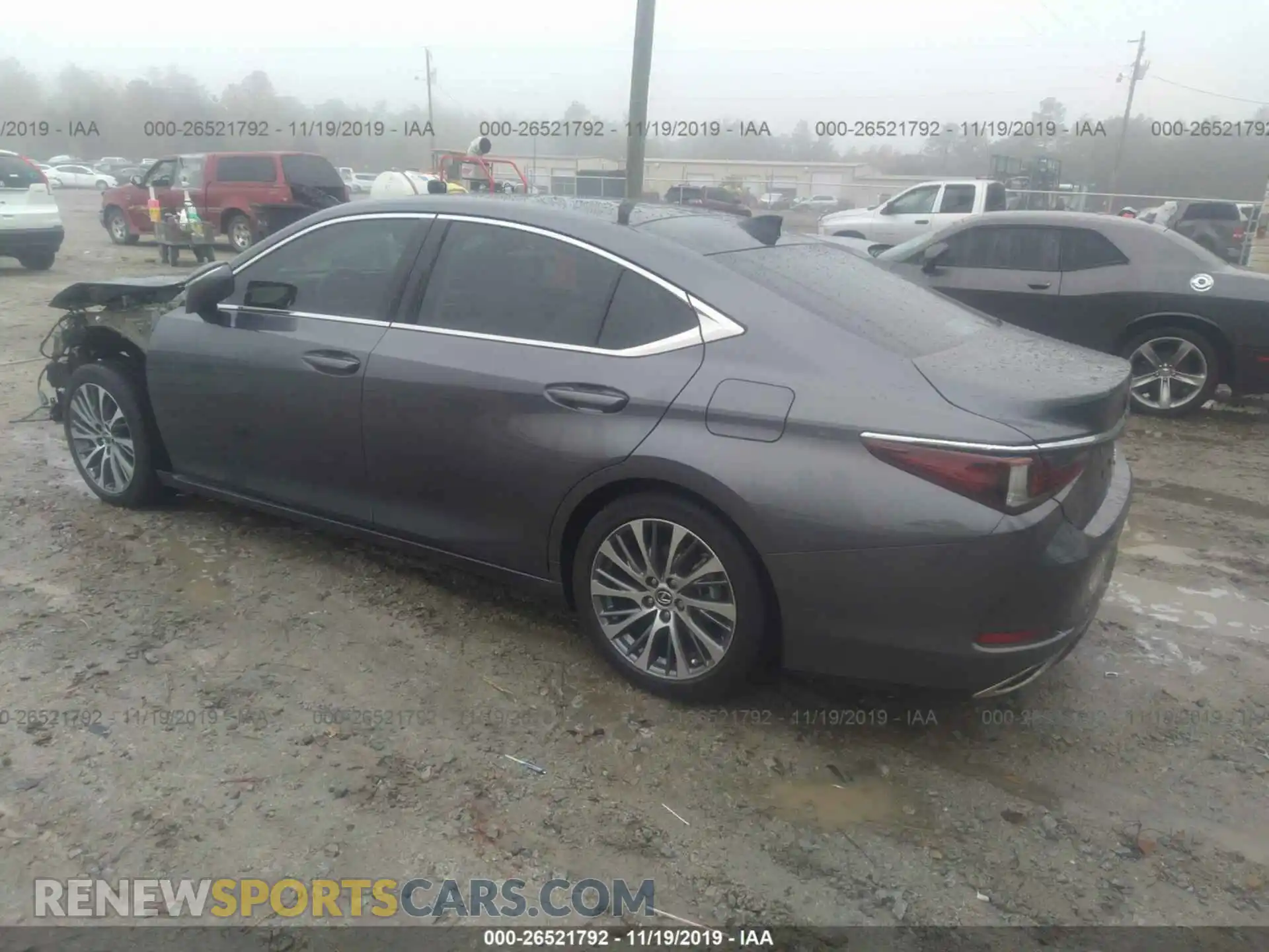 3 Photograph of a damaged car 58ABZ1B17KU034768 LEXUS ES 2019
