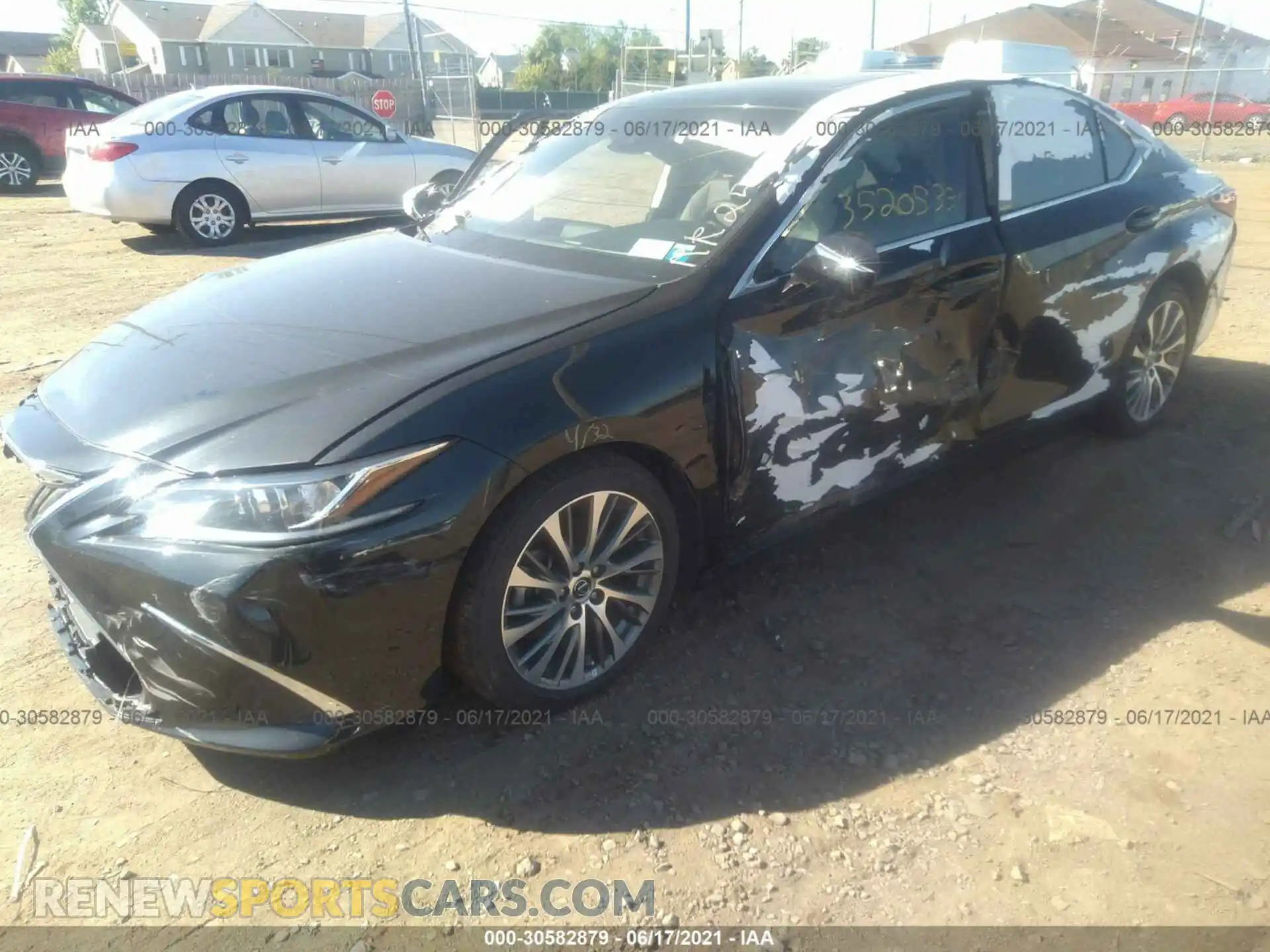 2 Photograph of a damaged car 58ABZ1B17KU045589 LEXUS ES 2019