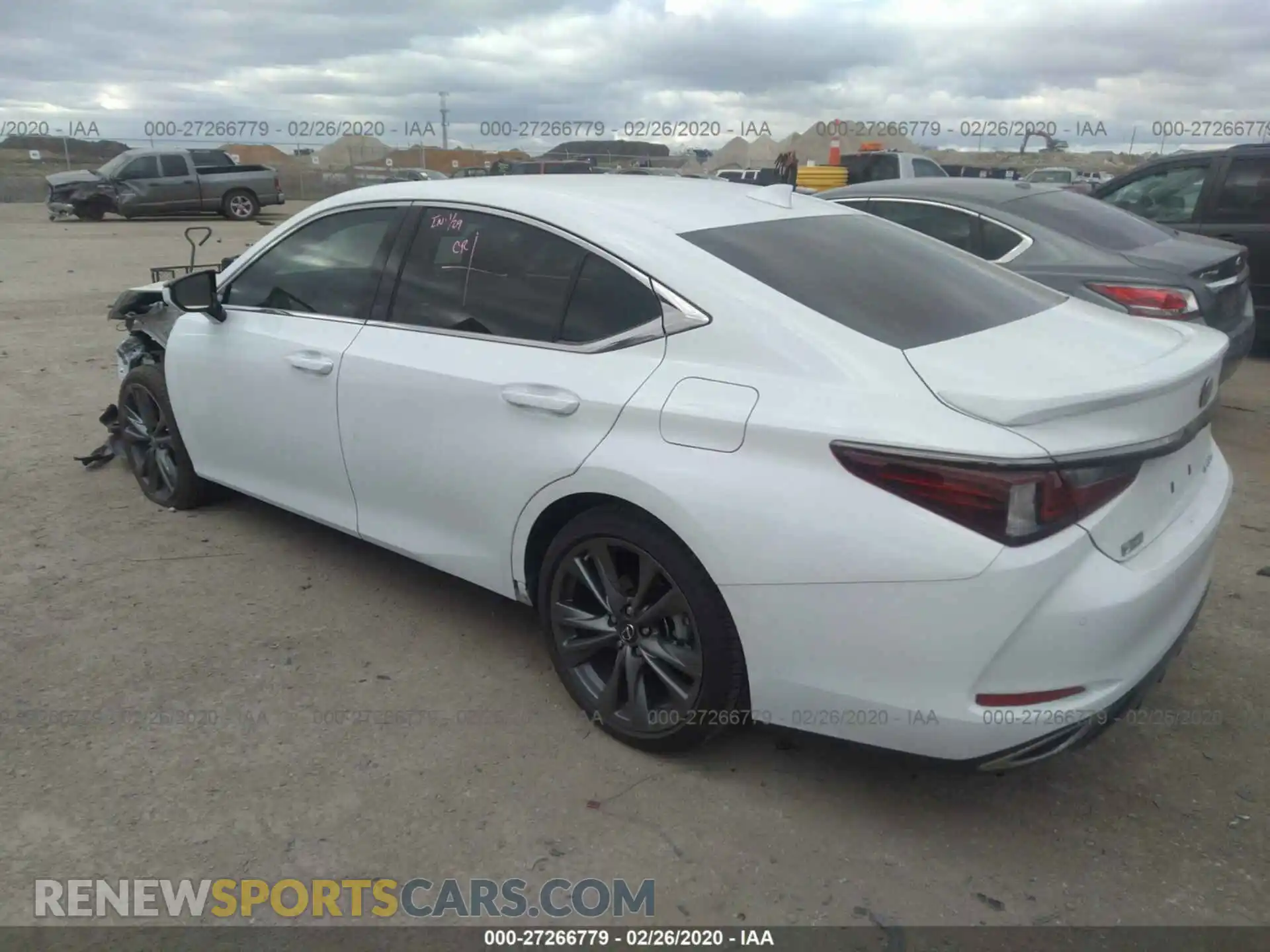 3 Photograph of a damaged car 58ABZ1B18KU018823 LEXUS ES 2019