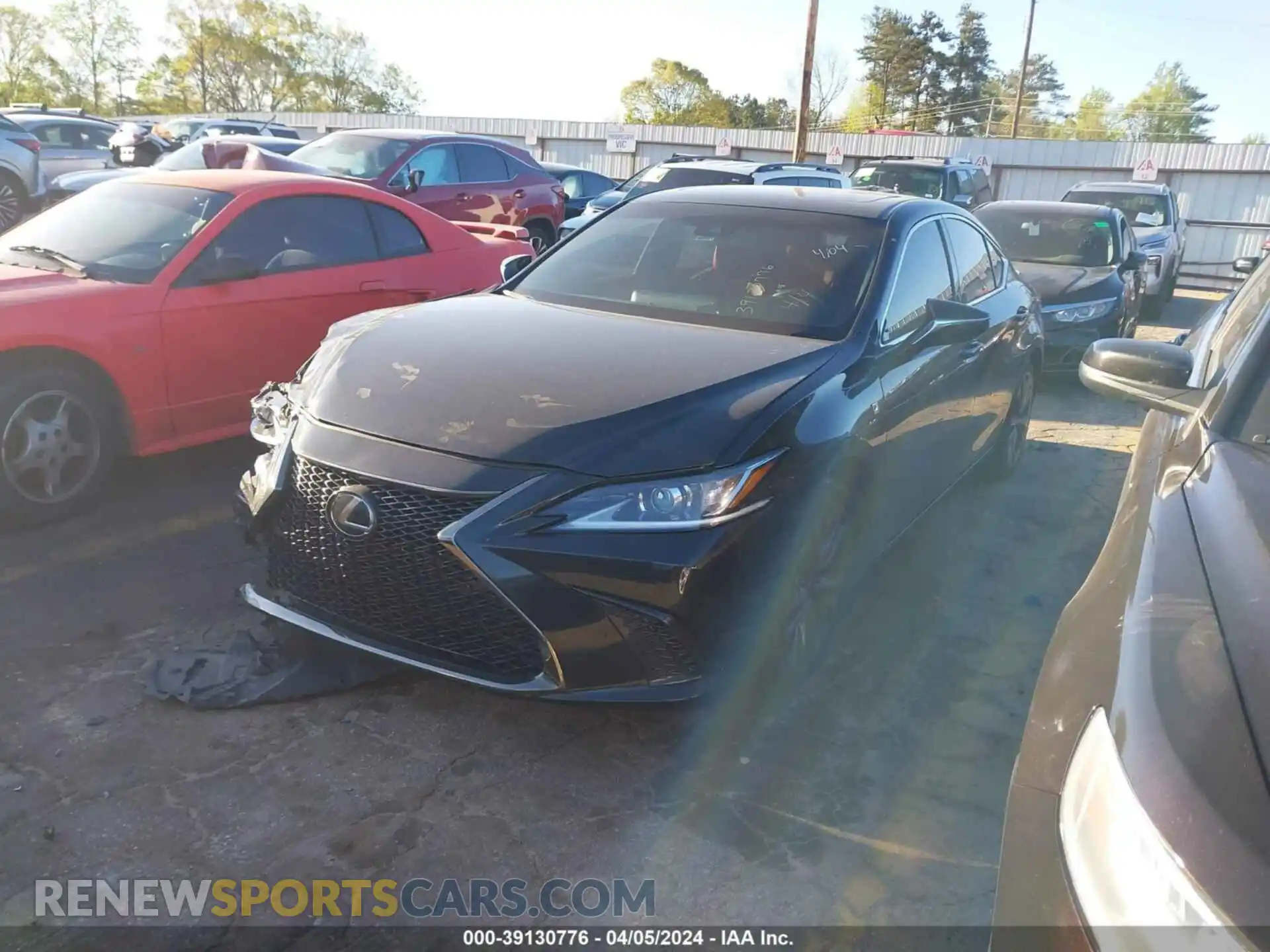 2 Photograph of a damaged car 58ABZ1B18KU047061 LEXUS ES 2019