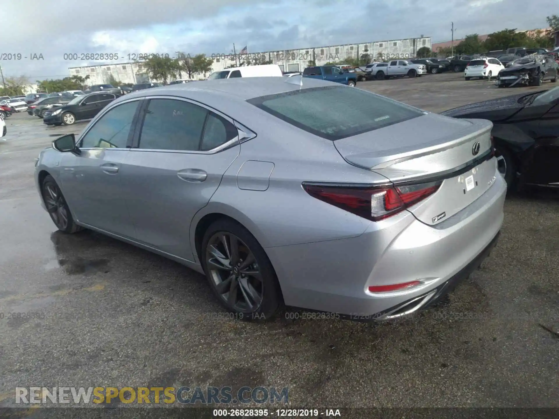 3 Photograph of a damaged car 58ABZ1B19KU017406 LEXUS ES 2019
