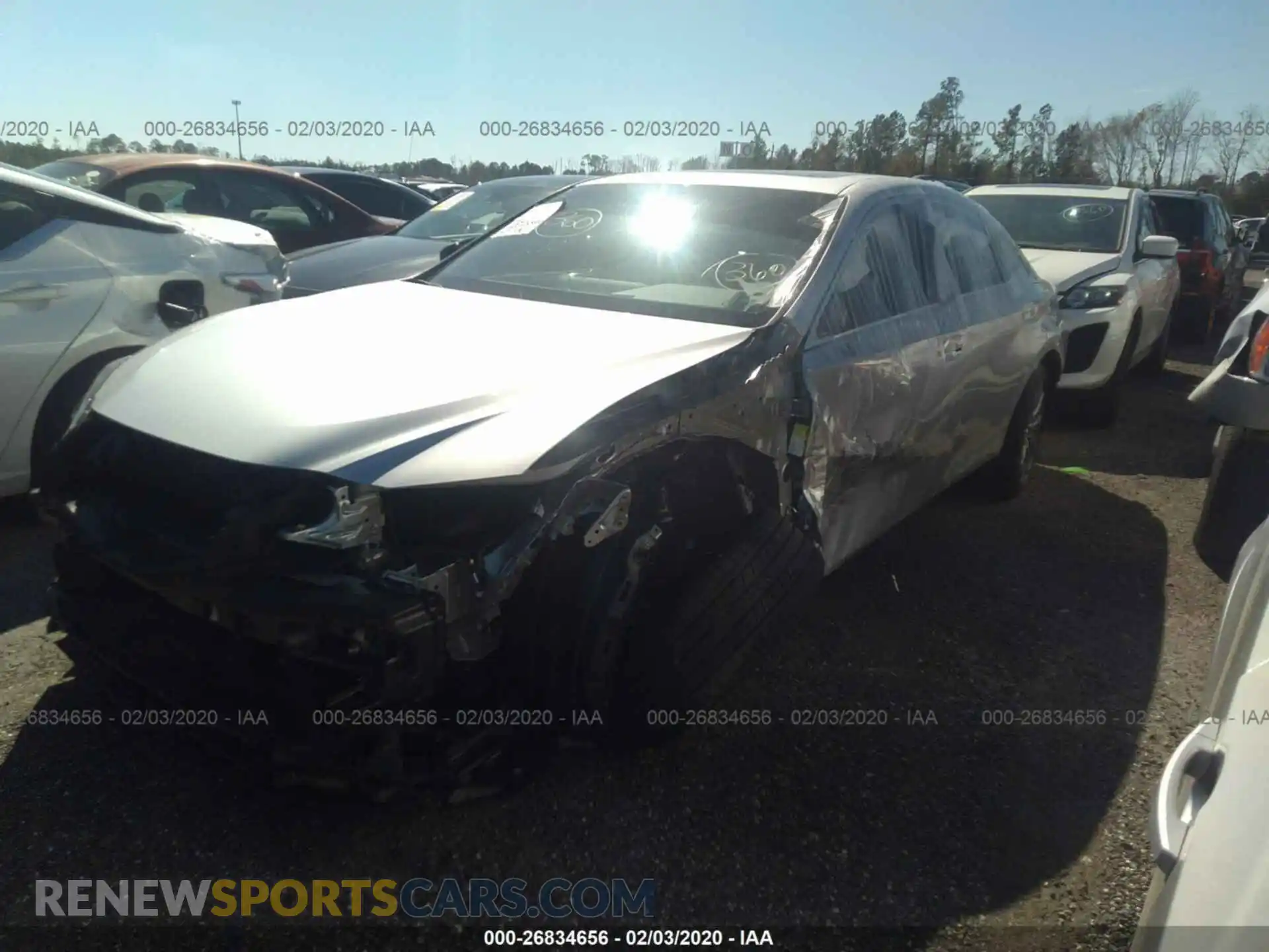 2 Photograph of a damaged car 58ABZ1B19KU022301 LEXUS ES 2019