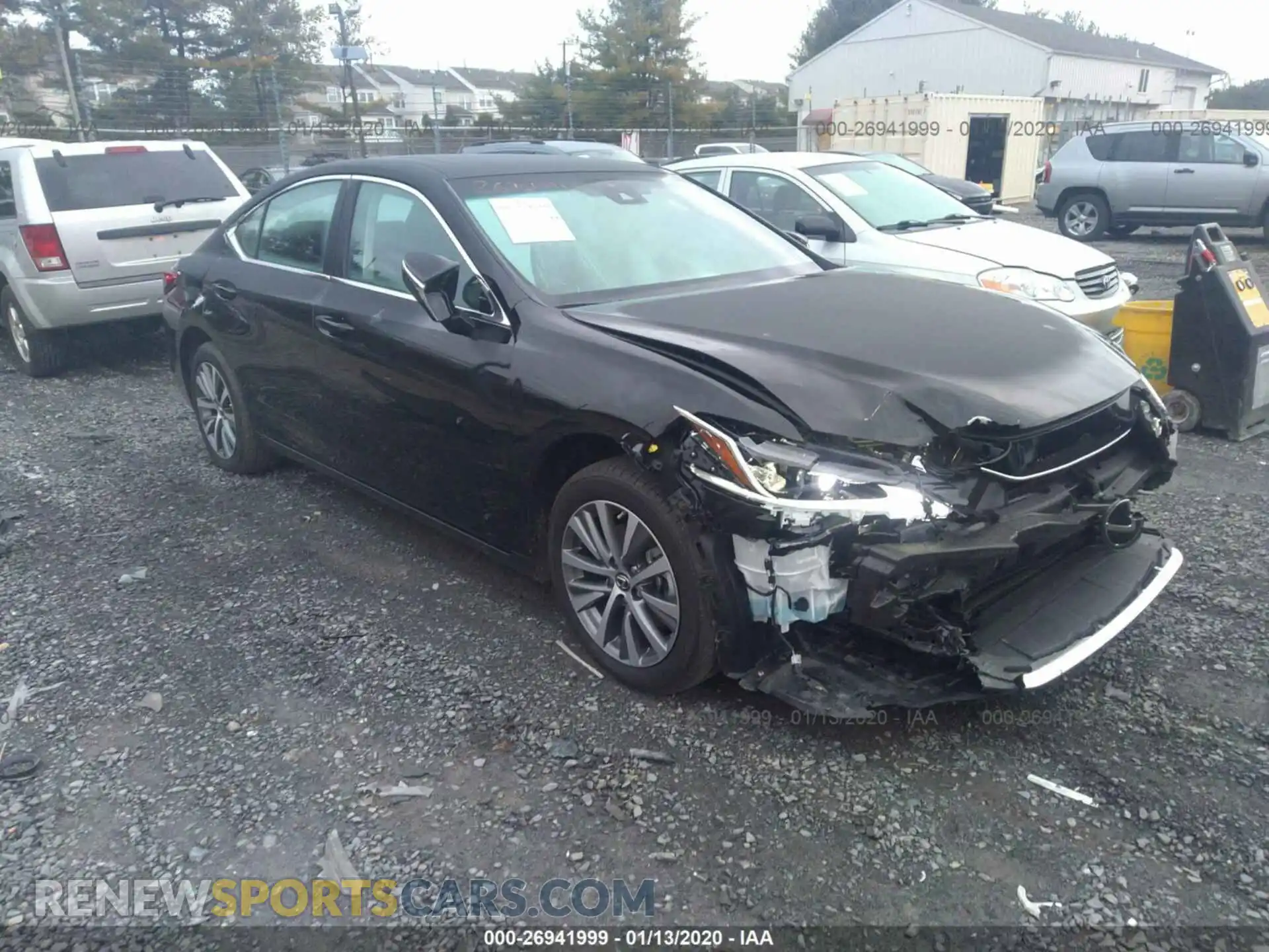 1 Photograph of a damaged car 58ABZ1B1XKU016975 LEXUS ES 2019