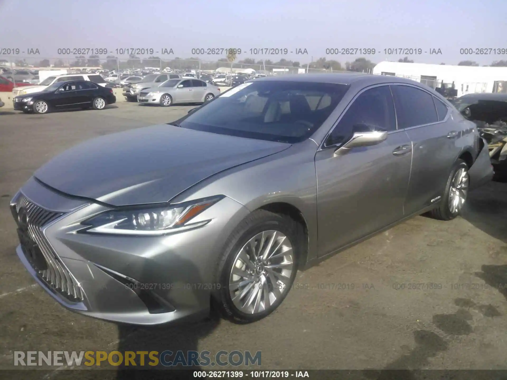 2 Фотография поврежденного автомобиля JTHB21B19K2016430 LEXUS ES 2019