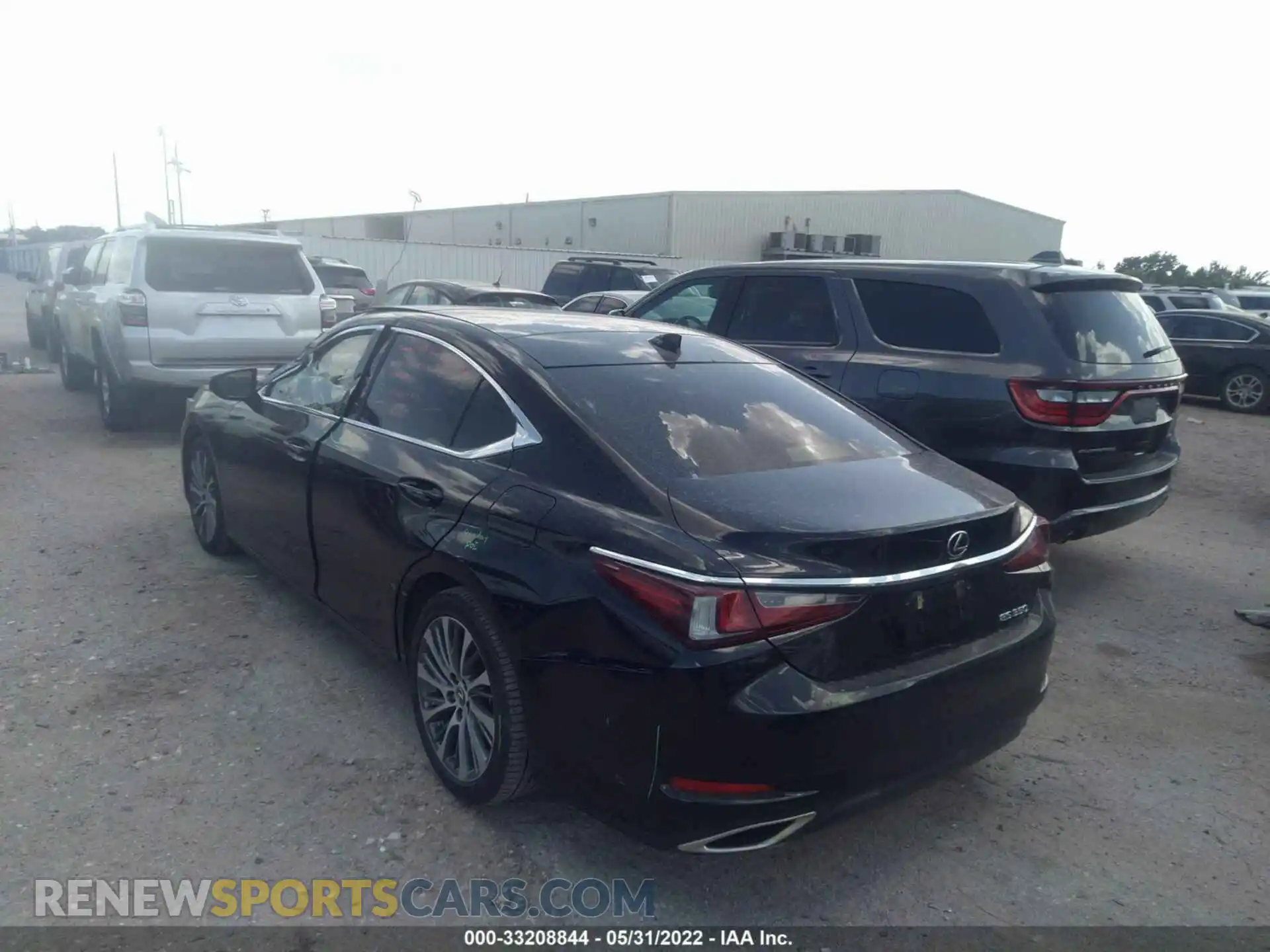 3 Photograph of a damaged car JTHBZ1B18K2002563 LEXUS ES 2019