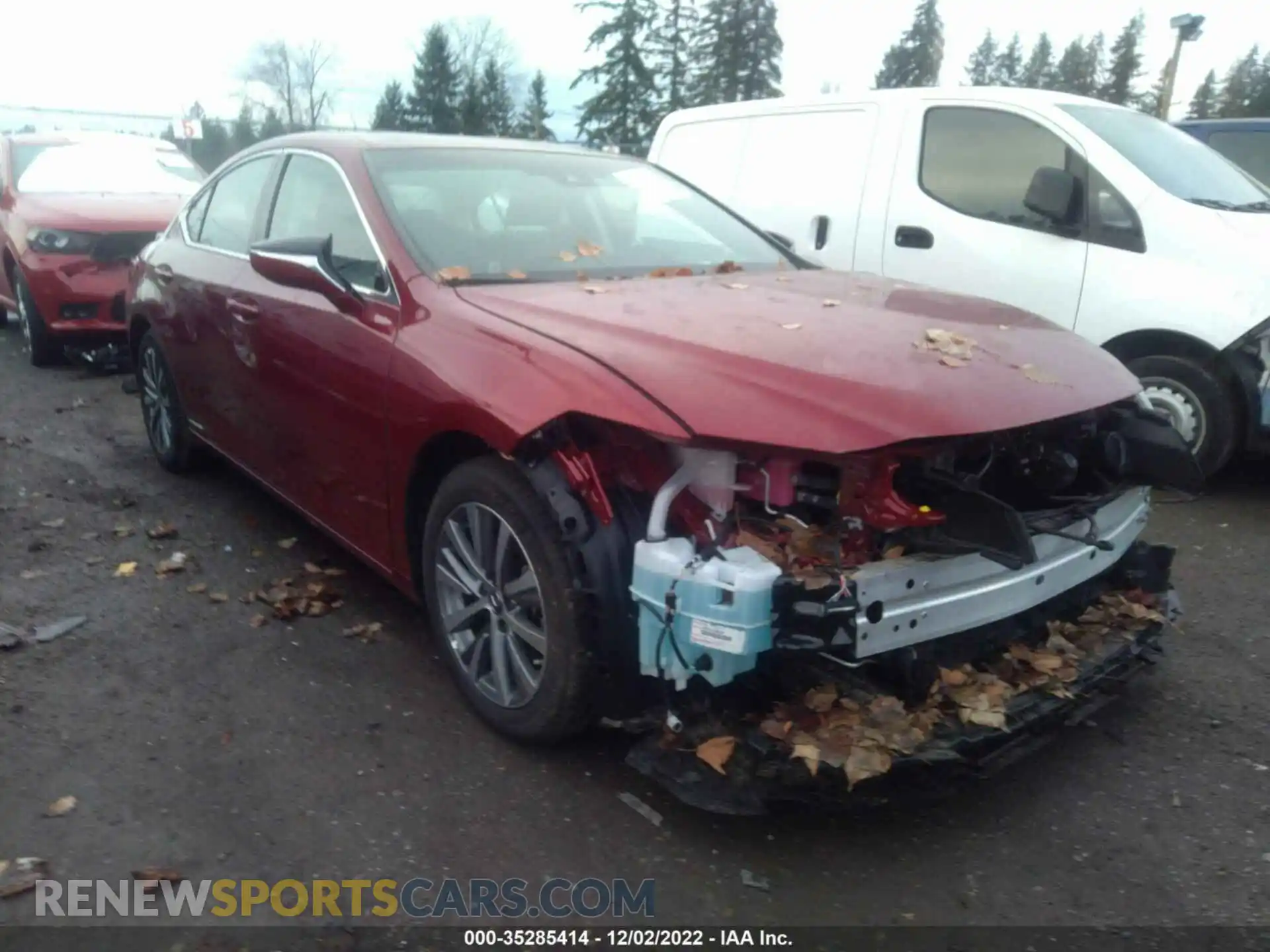 1 Photograph of a damaged car 58AD21B16LU004966 LEXUS ES 2020