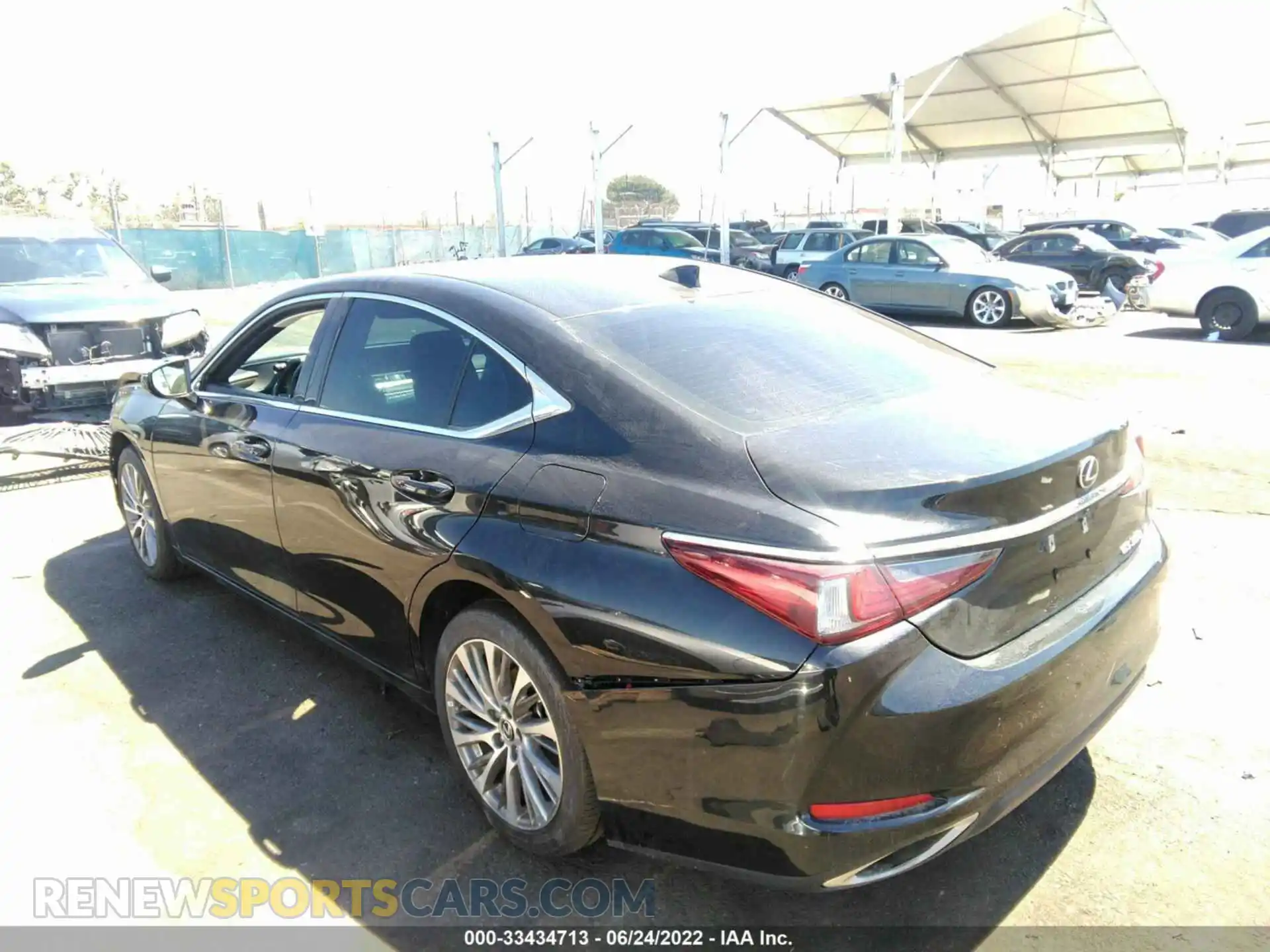 3 Фотография поврежденного автомобиля 58ADZ1B15LU063812 LEXUS ES 2020