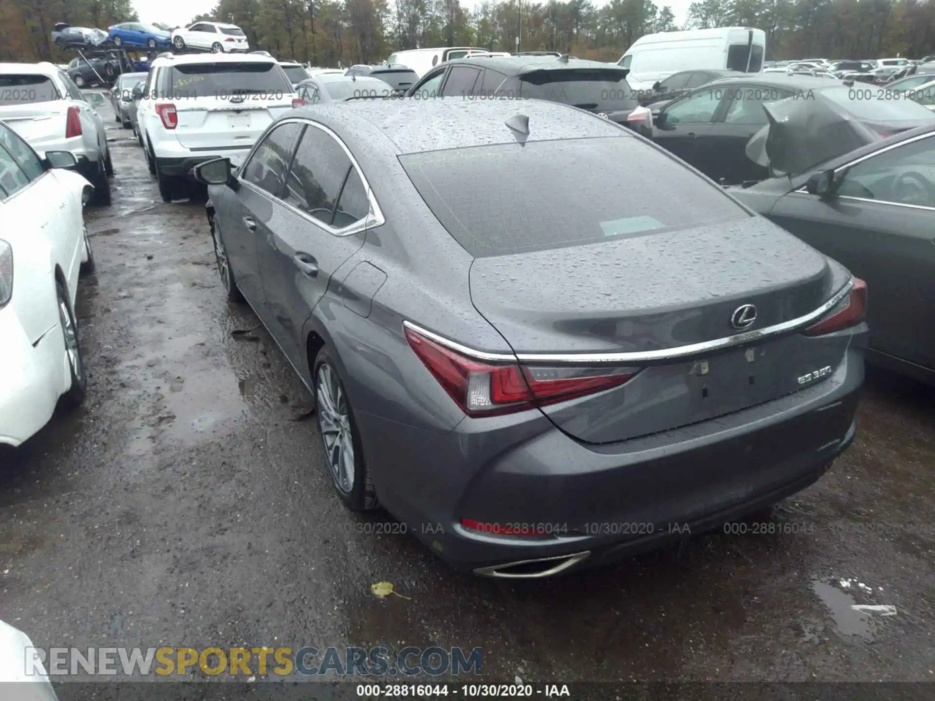 3 Photograph of a damaged car 58ADZ1B19LU076837 LEXUS ES 2020