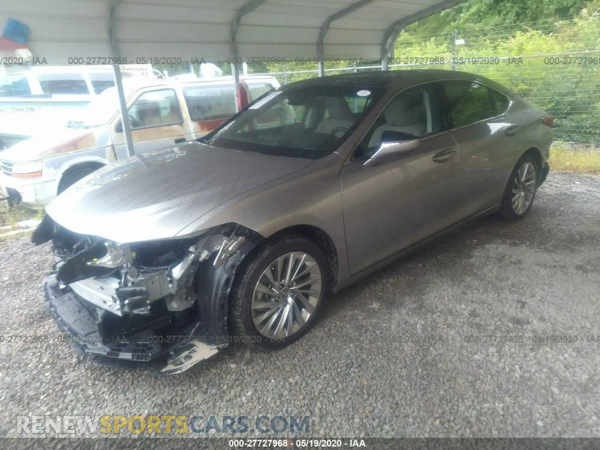 2 Photograph of a damaged car 58AEZ1B11LU070583 LEXUS ES 2020