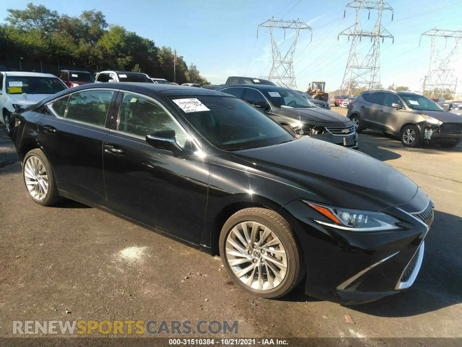 1 Photograph of a damaged car 58AEZ1B16LU059417 LEXUS ES 2020
