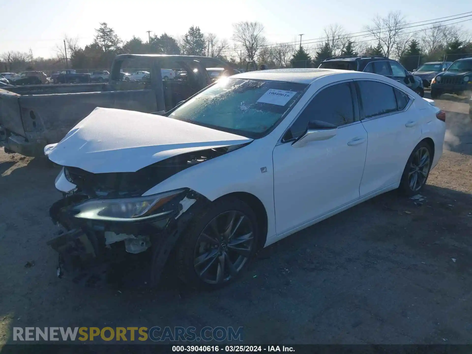 2 Photograph of a damaged car 58AGZ1B13LU055866 LEXUS ES 2020