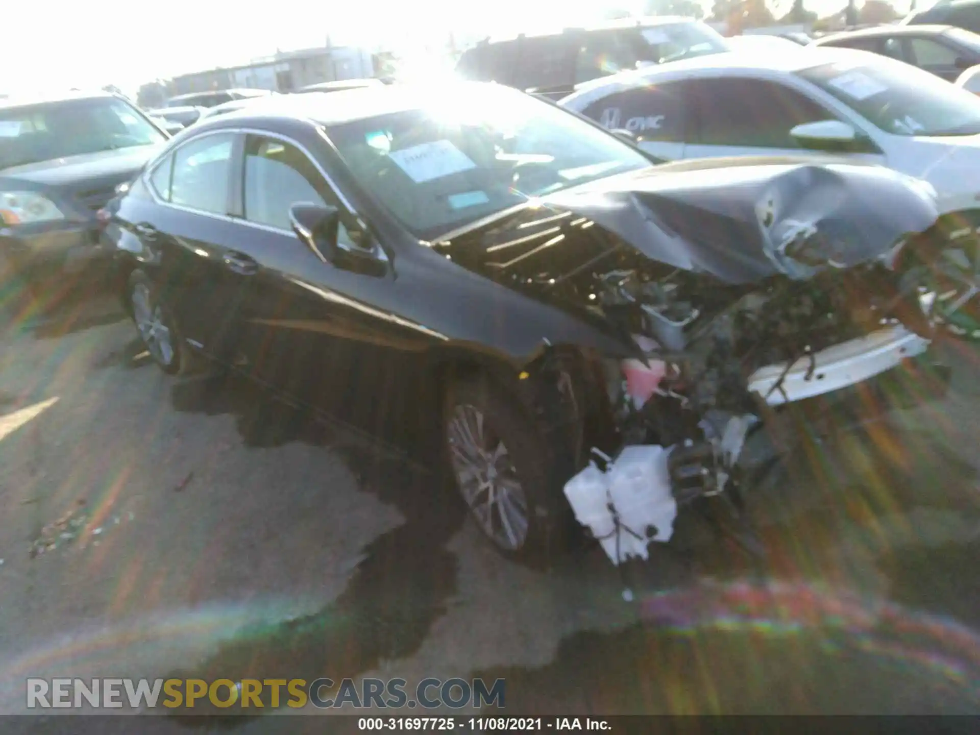1 Photograph of a damaged car 58ADA1C14MU012860 LEXUS ES 2021