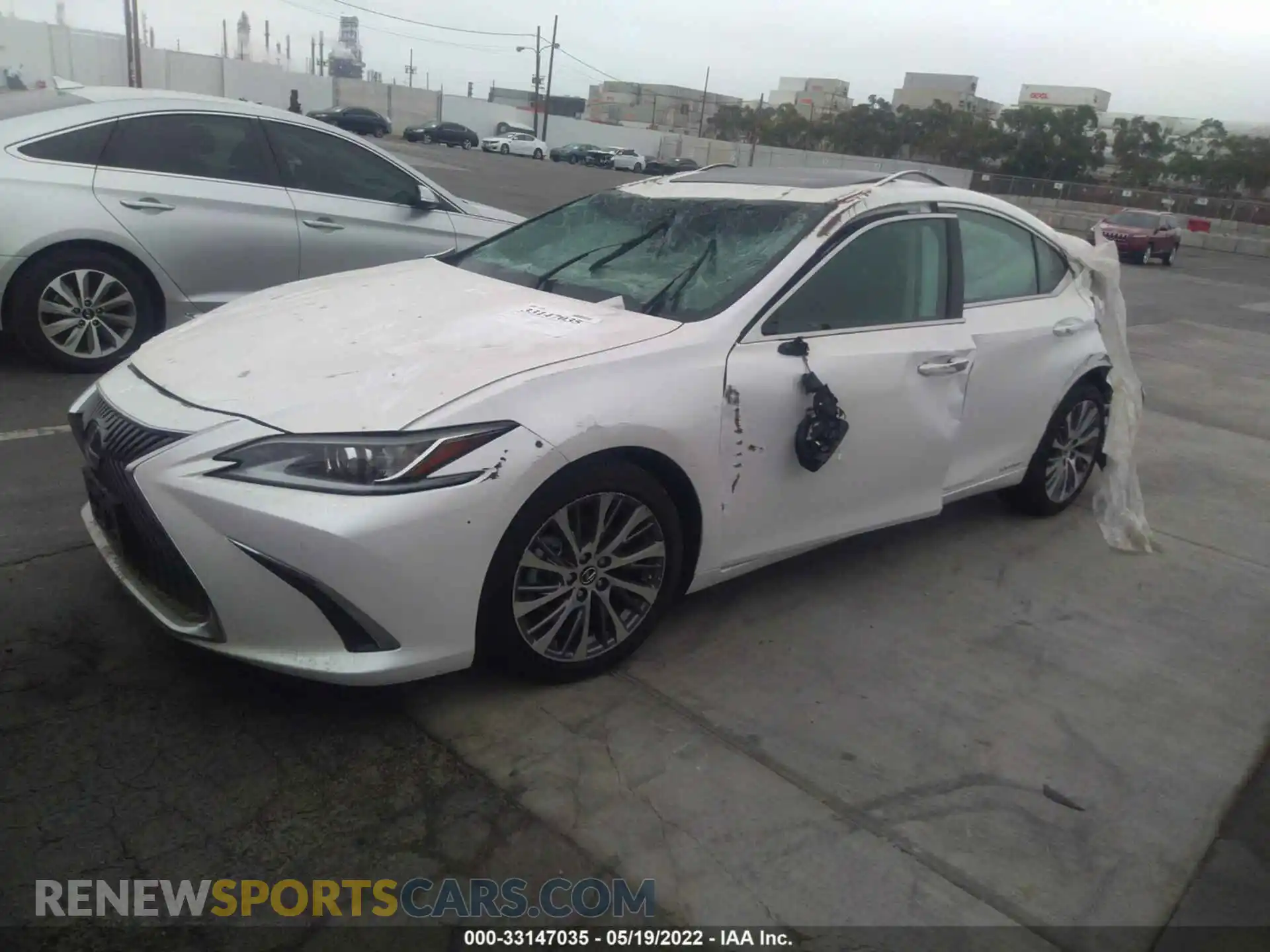 2 Photograph of a damaged car 58ADA1C15MU005920 LEXUS ES 2021