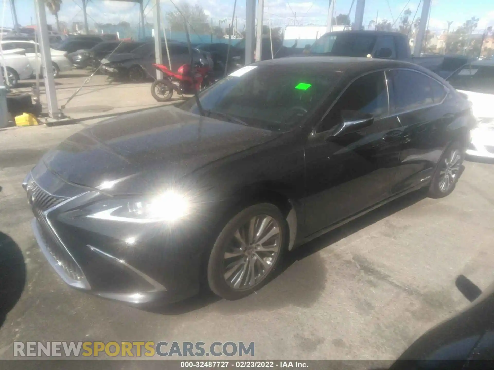 2 Photograph of a damaged car 58ADA1C17MU002226 LEXUS ES 2021