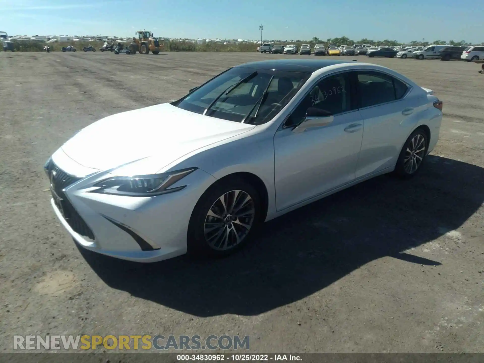 2 Photograph of a damaged car 58ADZ1B12MU102115 LEXUS ES 2021