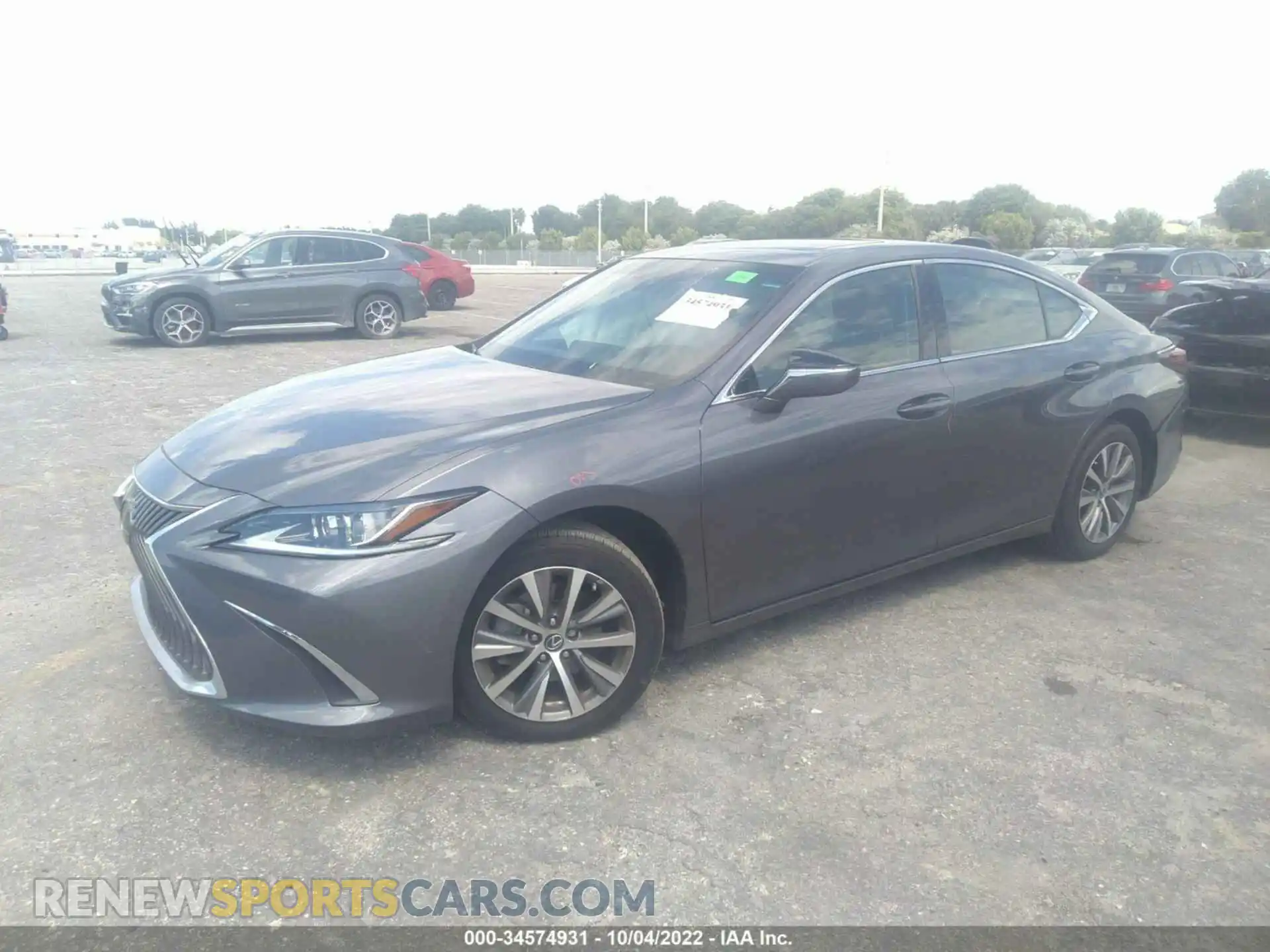2 Photograph of a damaged car 58ADZ1B14MU090016 LEXUS ES 2021