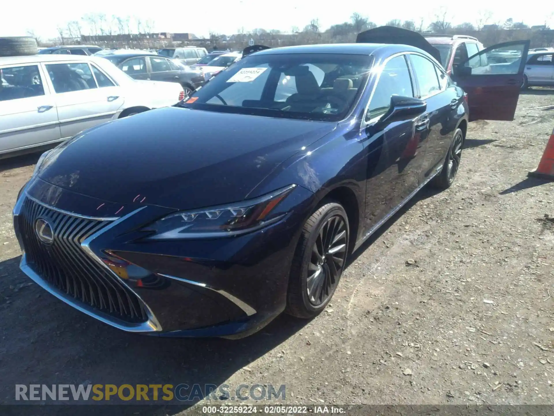 2 Photograph of a damaged car 58AFA1C17MU010366 LEXUS ES 2021