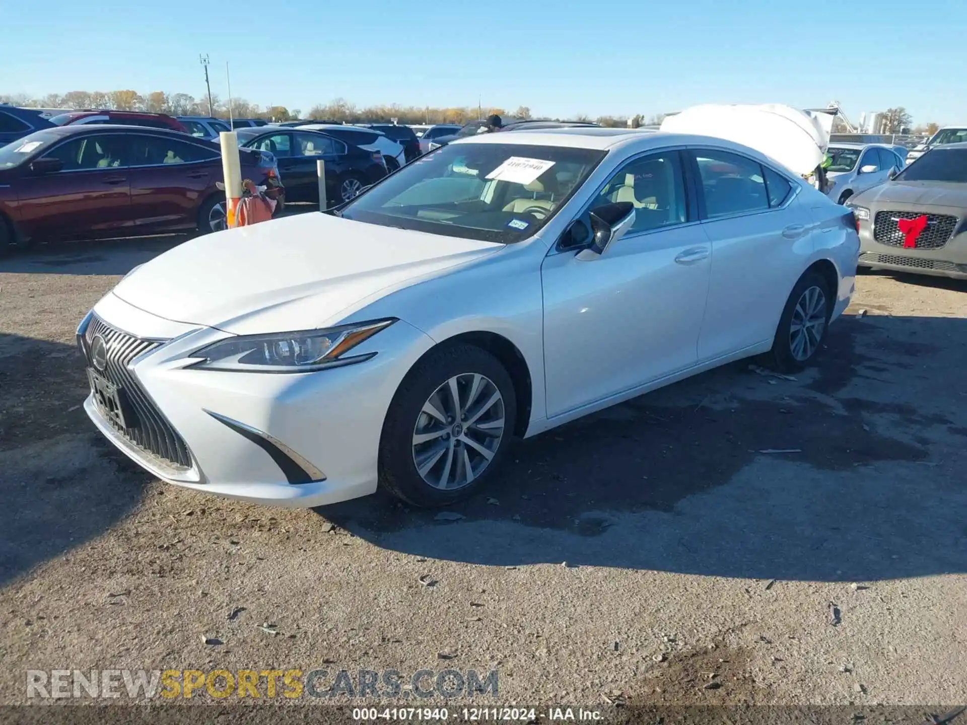 2 Photograph of a damaged car 58AD11D16MU001521 LEXUS ES 250 2021