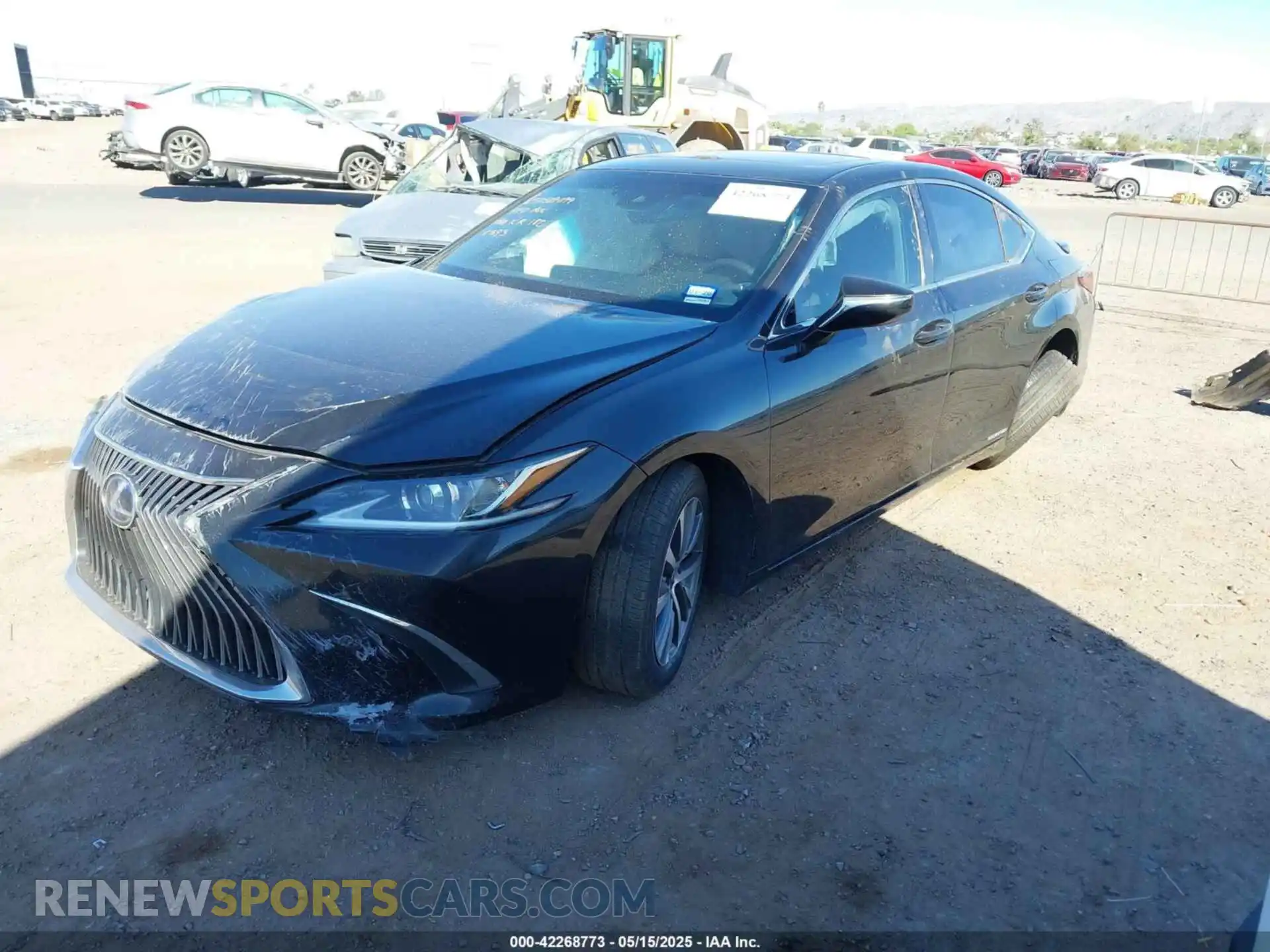 2 Photograph of a damaged car 58AD21B11LU005393 LEXUS ES 300H 2020