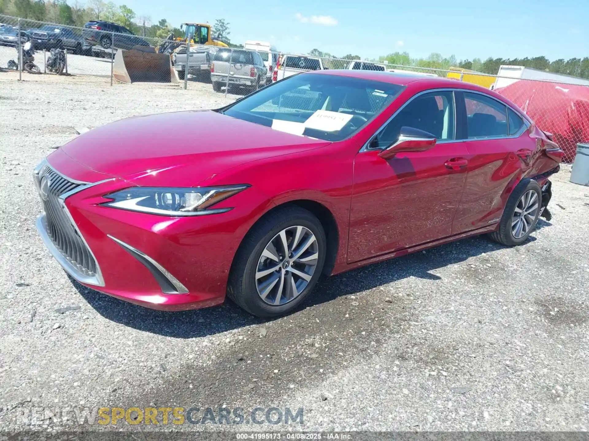 2 Photograph of a damaged car 58ADA1C14MU012213 LEXUS ES 300H 2021